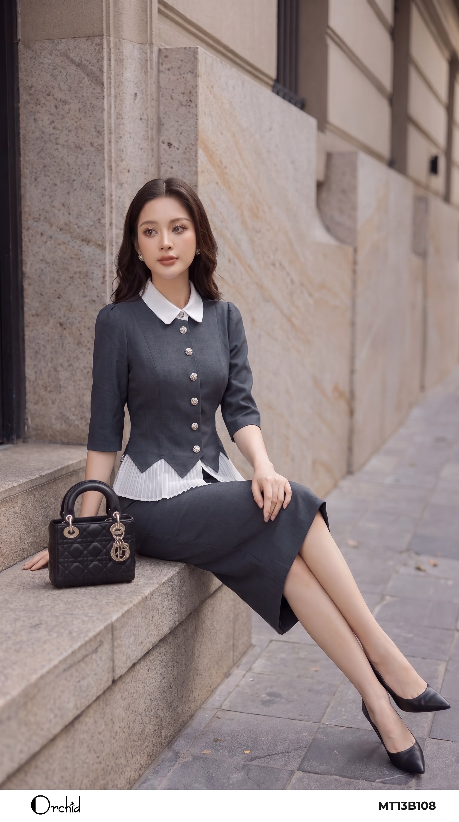 MT13B108 - Bộ twill silk