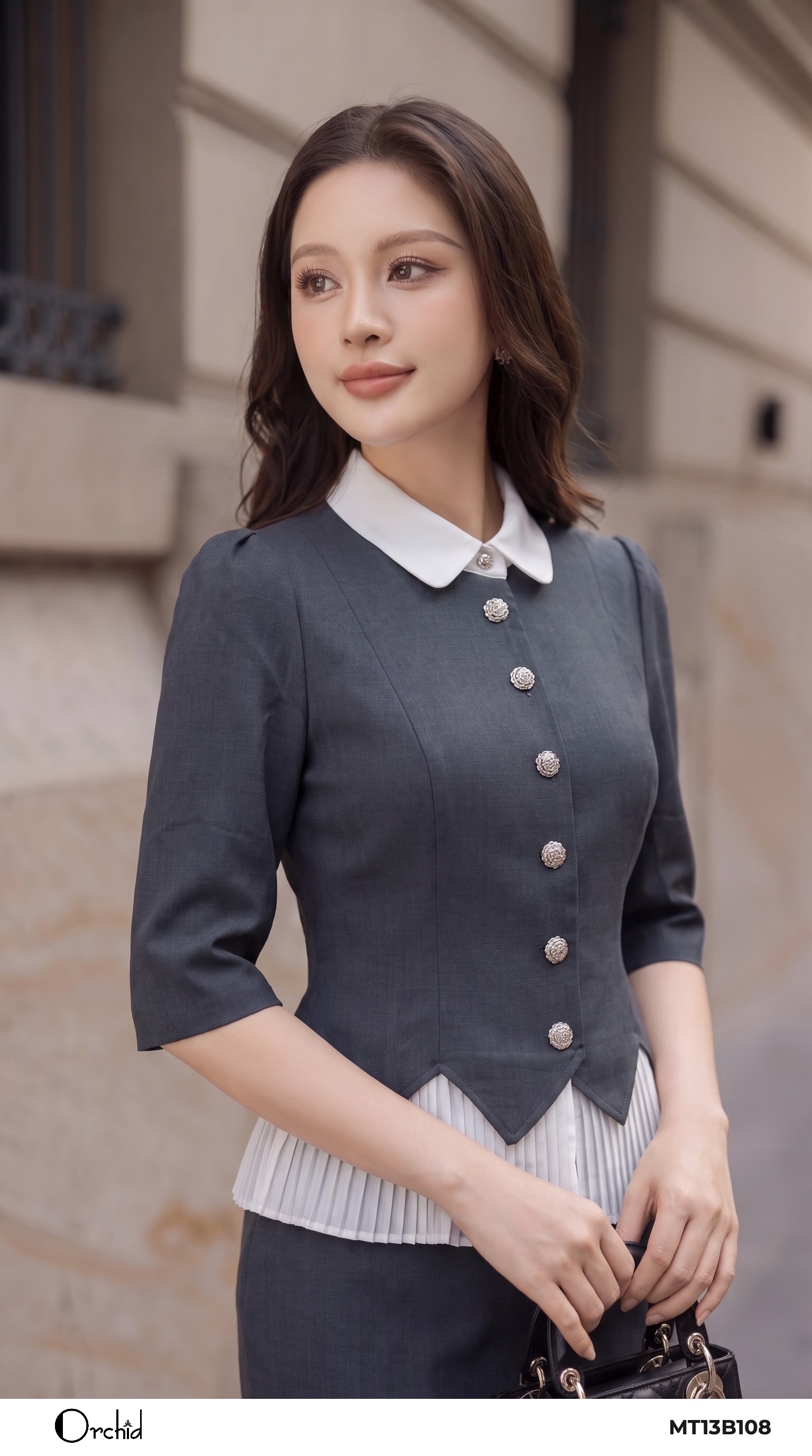 MT13B108 - Bộ twill silk