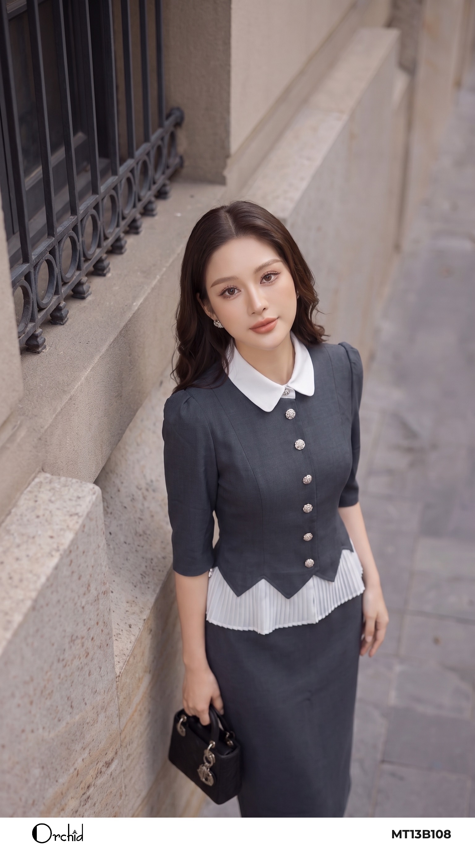 MT13B108 - Bộ twill silk