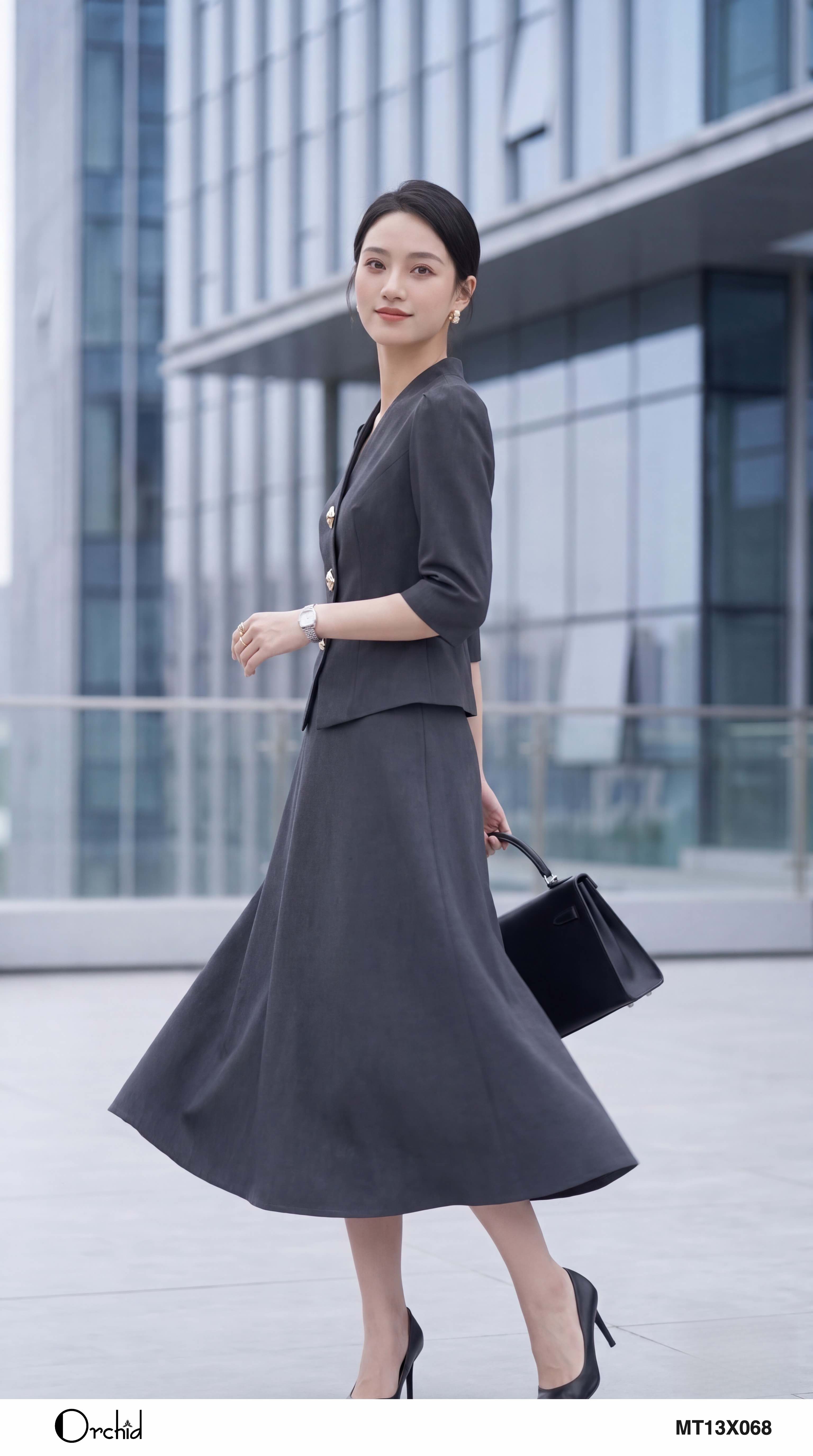 MT13X068 - Bộ thô twill silk