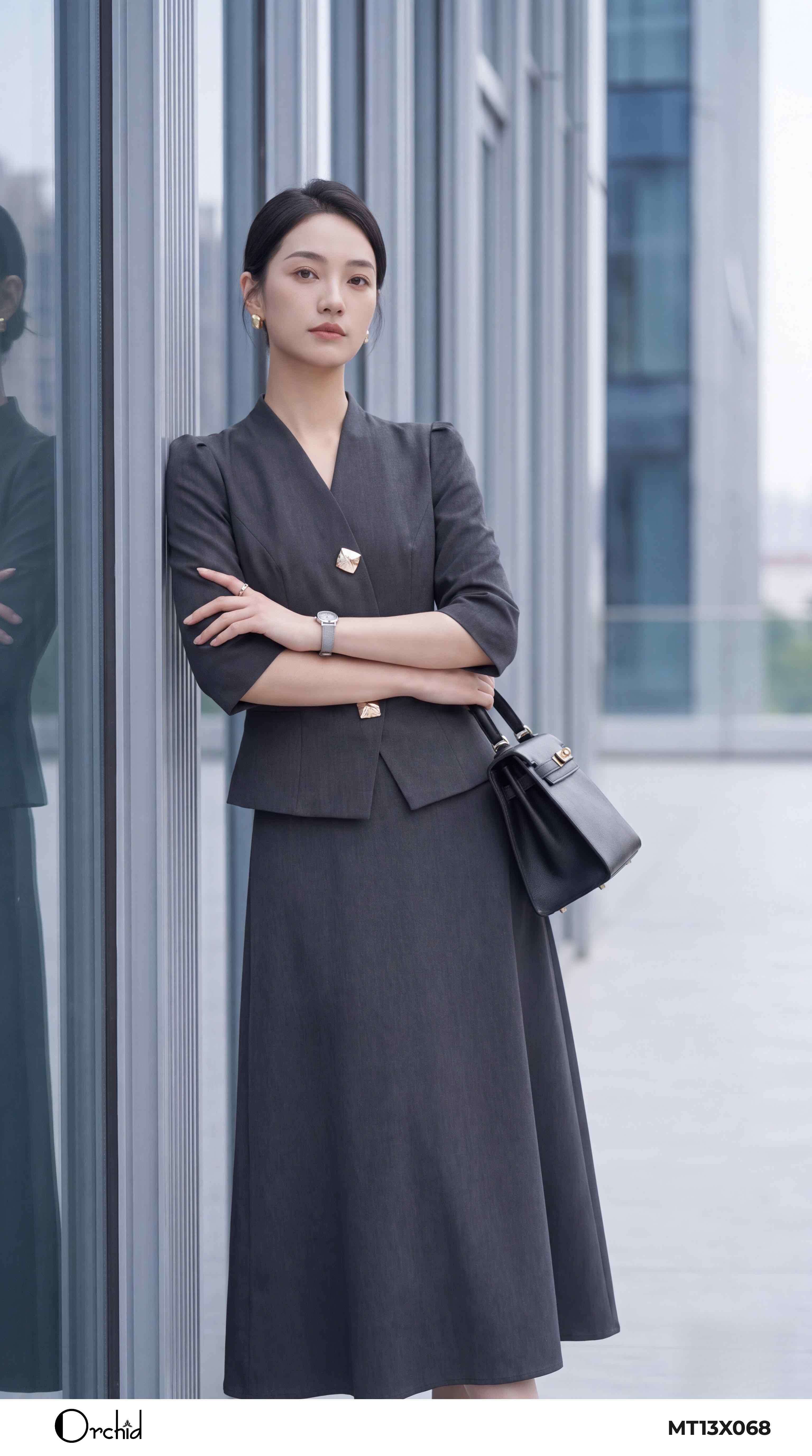 MT13X068 - Bộ thô twill silk