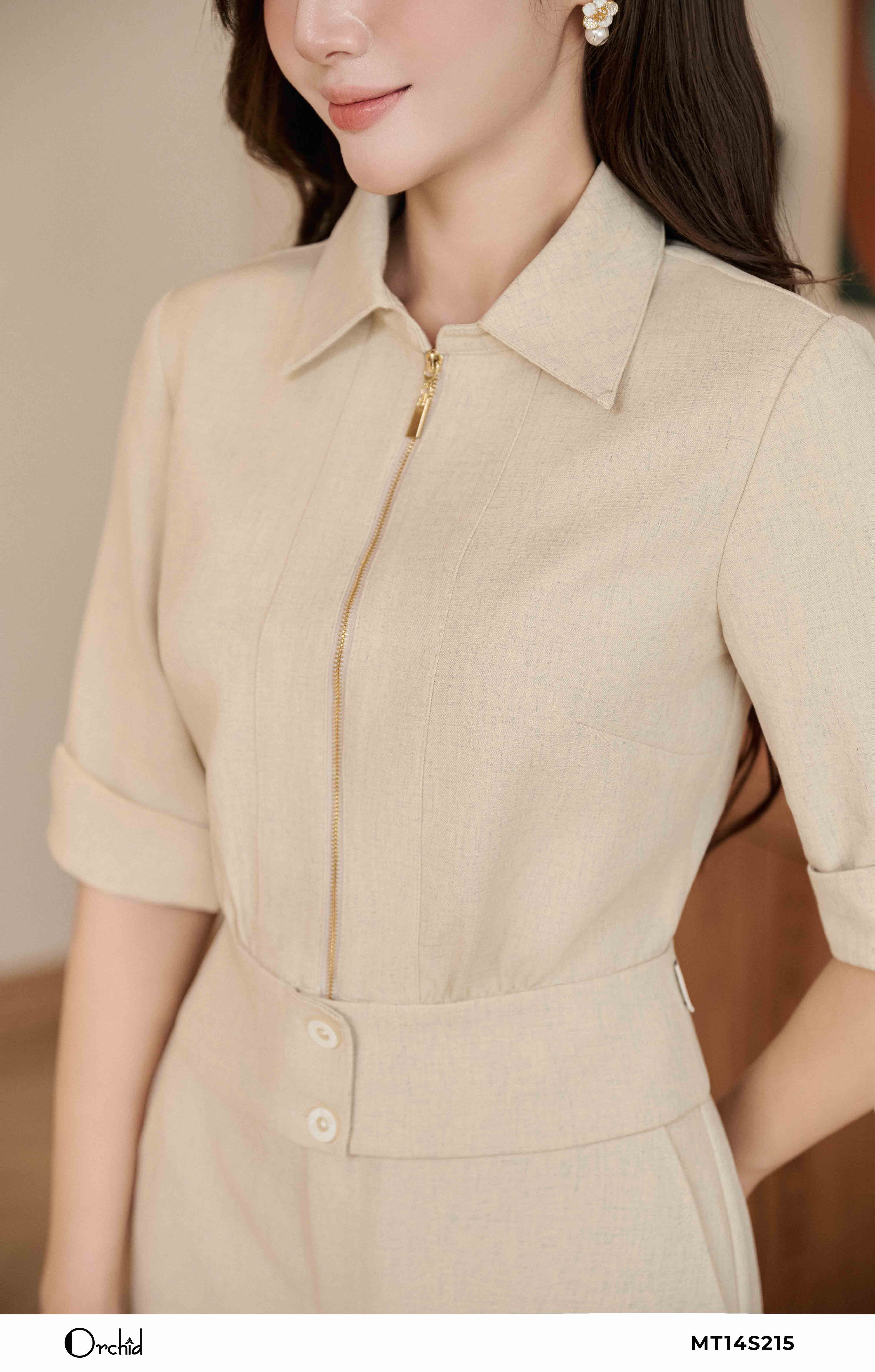 MT14S215 - Bộ twill silk xước