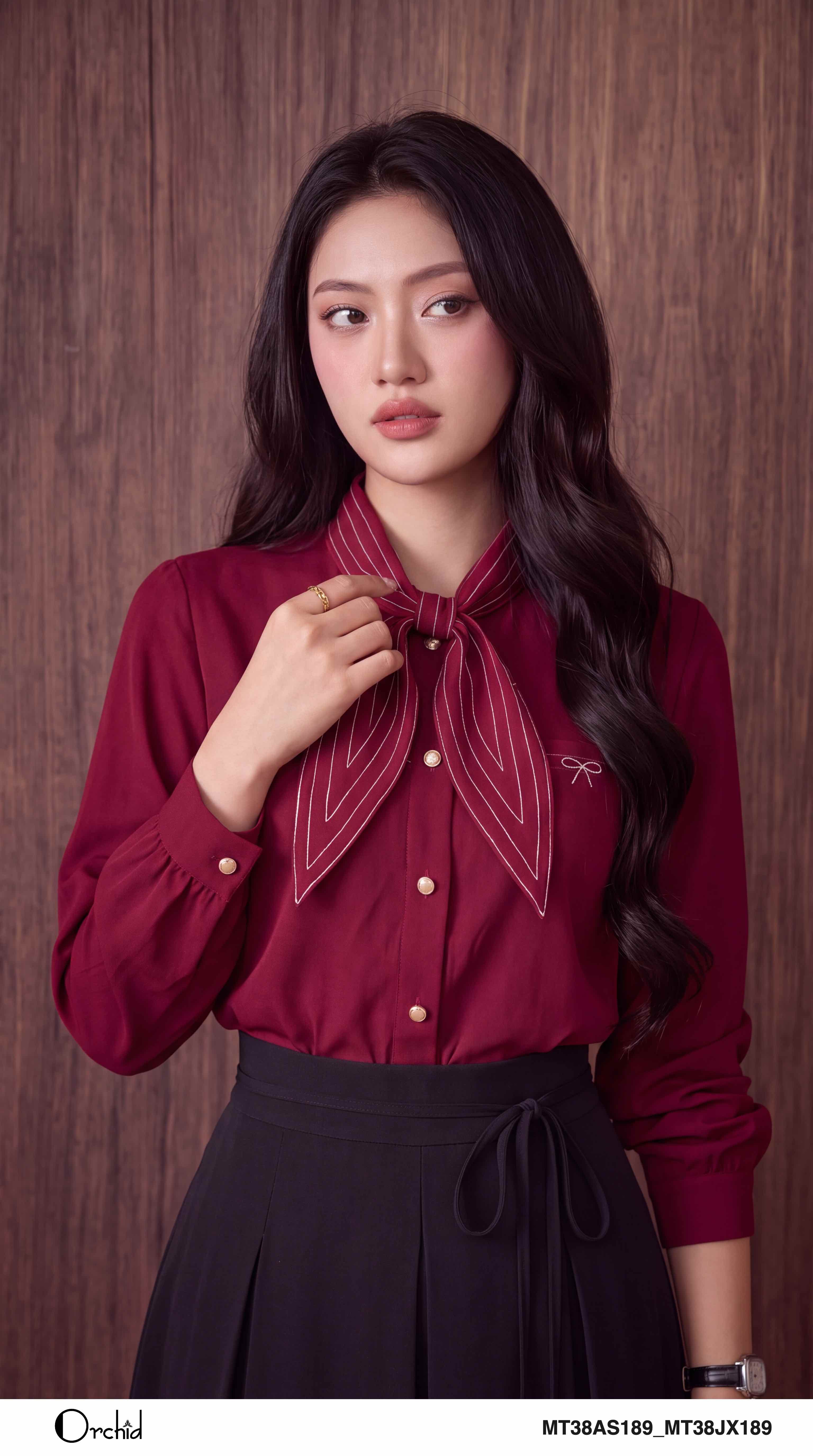 MT38AS189 - Áo kate silk trượt