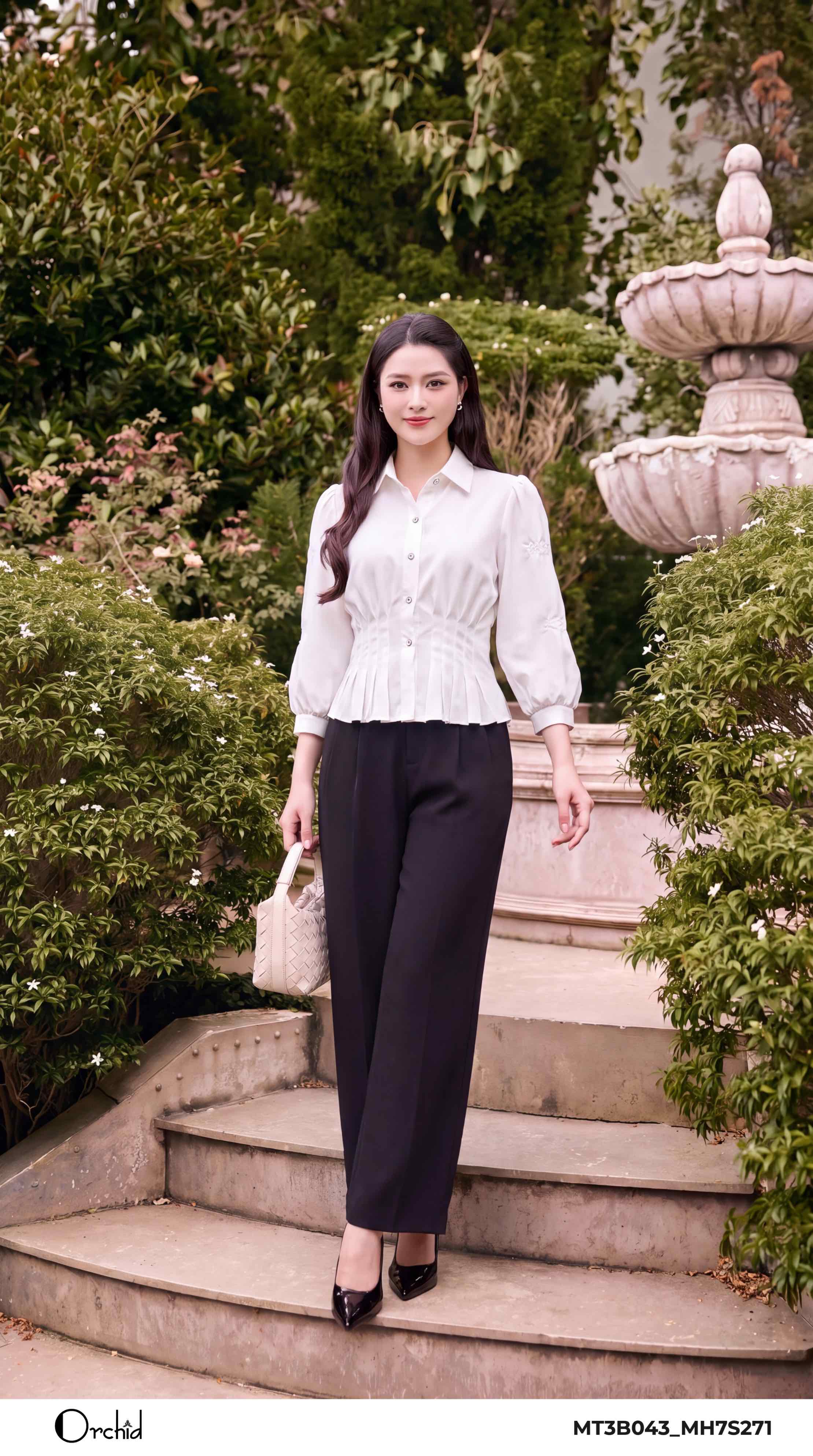 MT3B043 - Áo chéo hàn