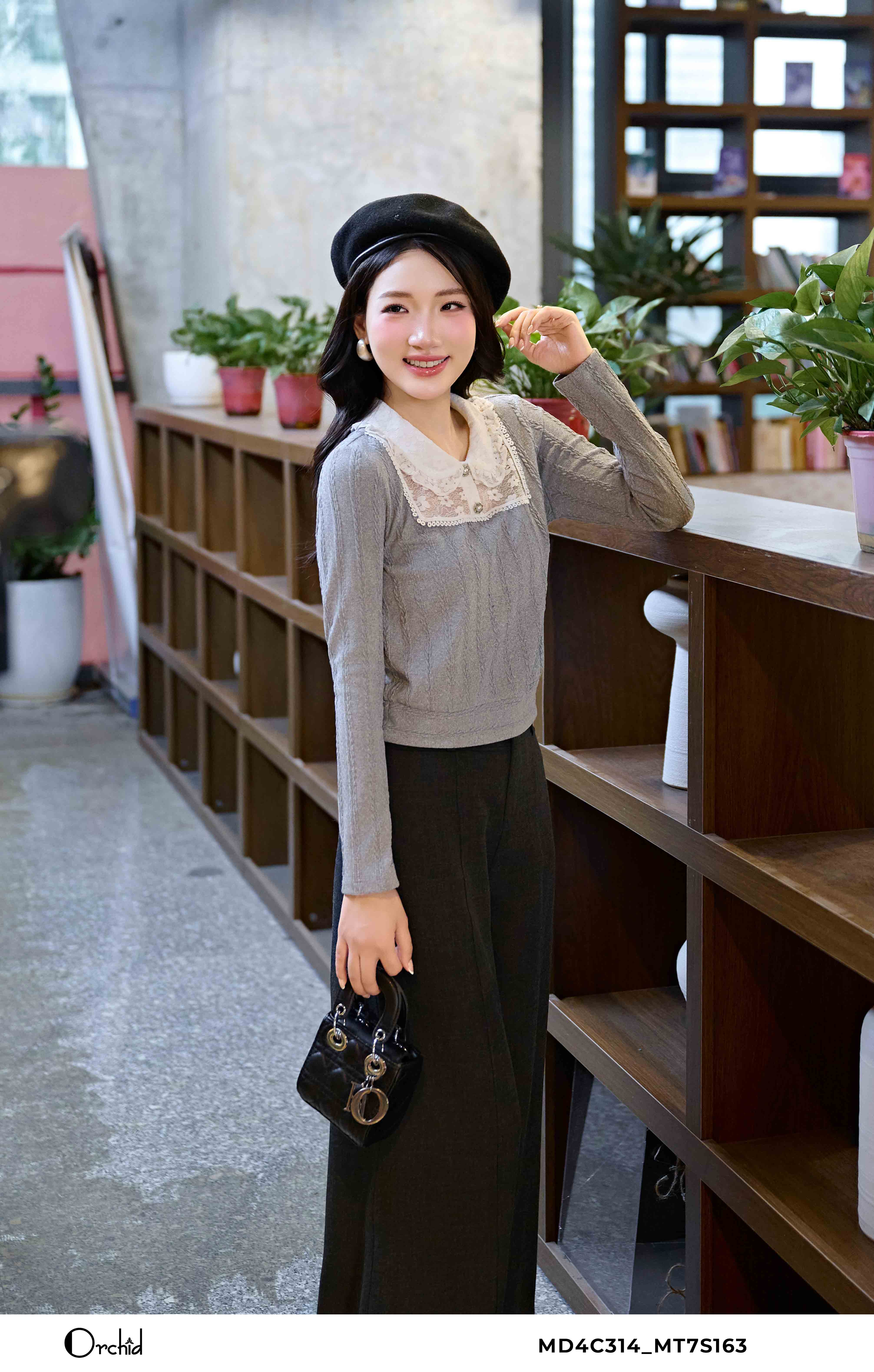 MT7S163 - Quần twill silk