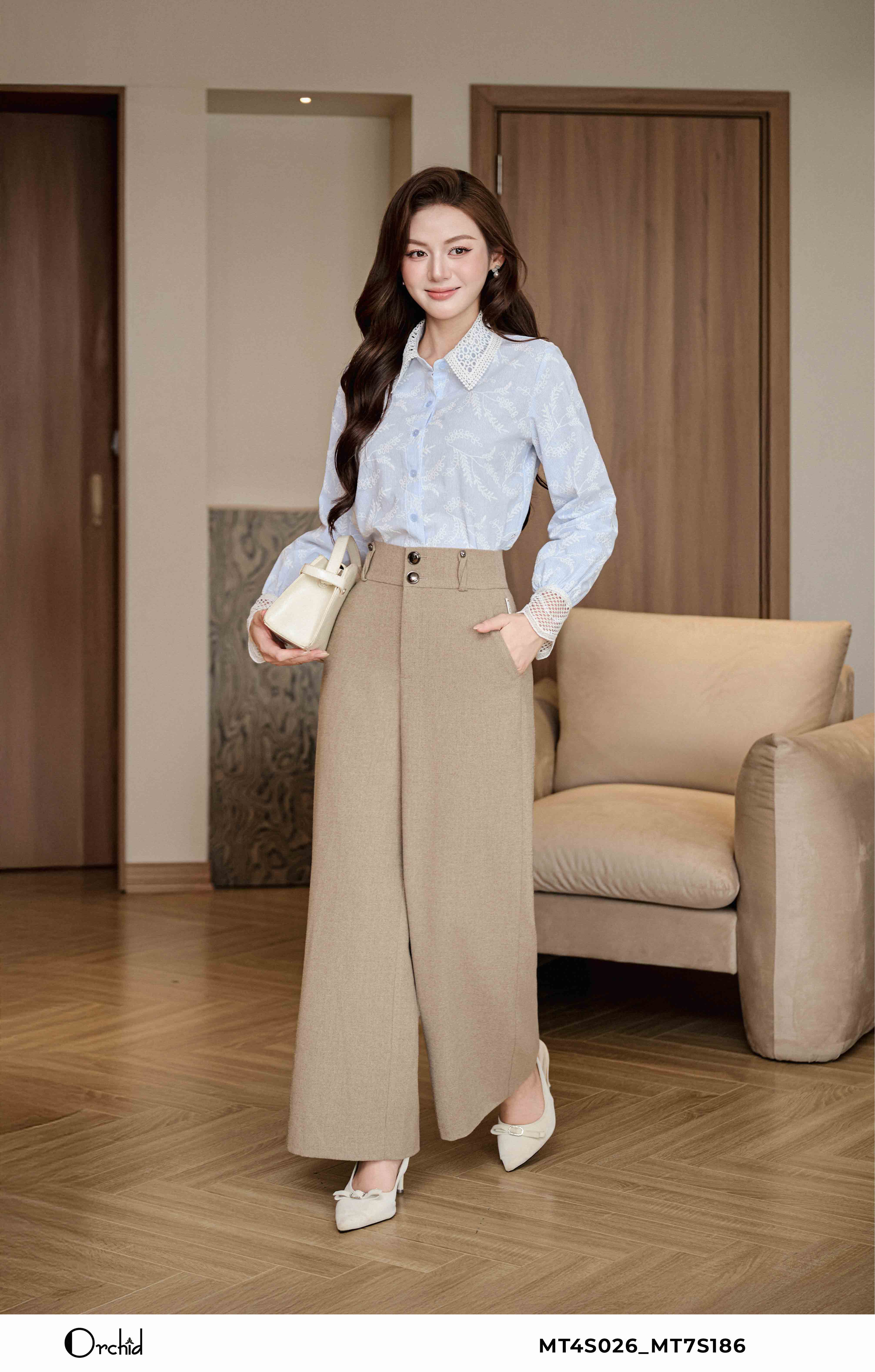 MT7S186 - Quần dạ hàn mỏng
