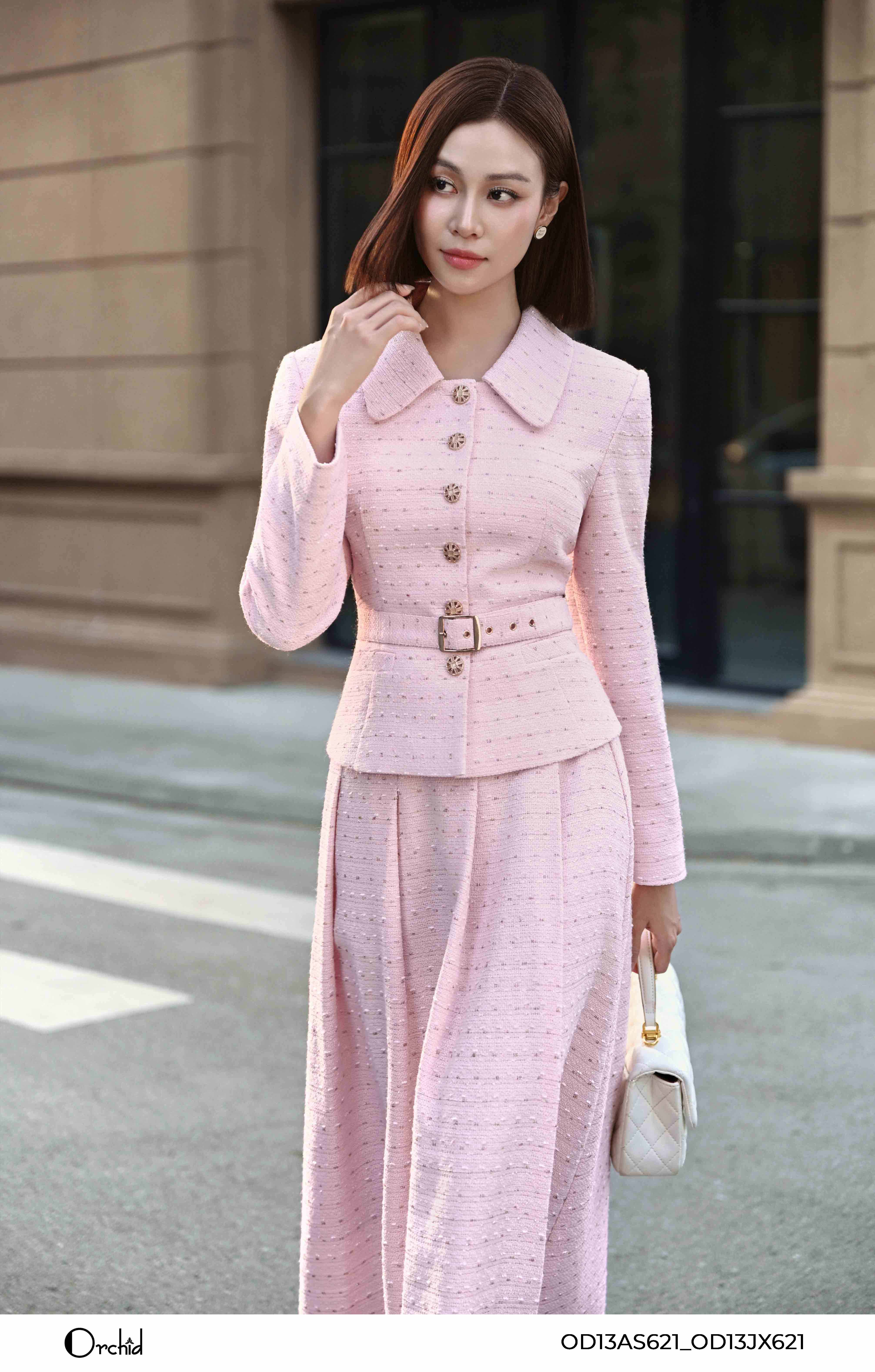 OD13AS621 - Bộ dạ tweed