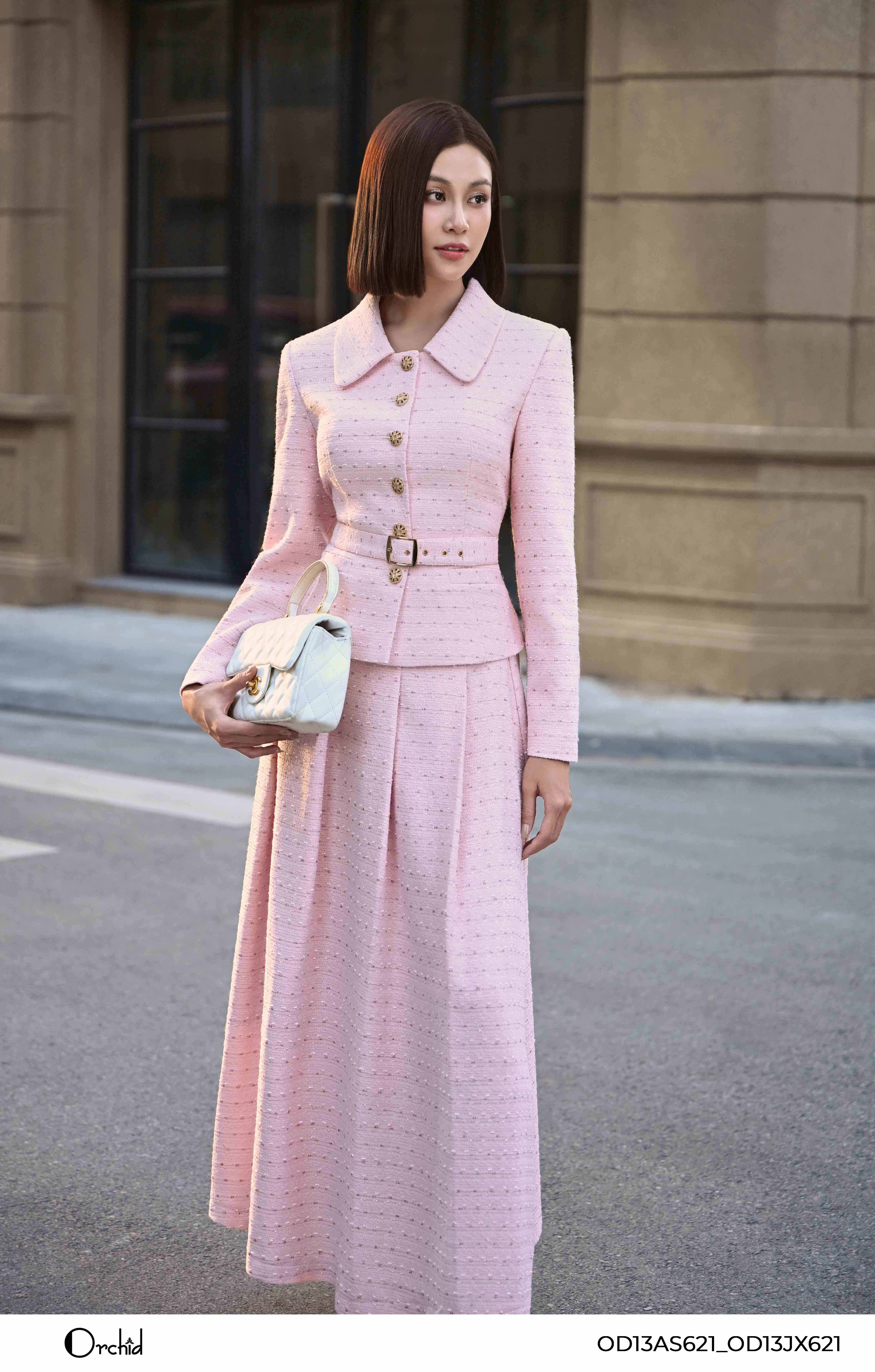 OD13AS621 - Bộ dạ tweed