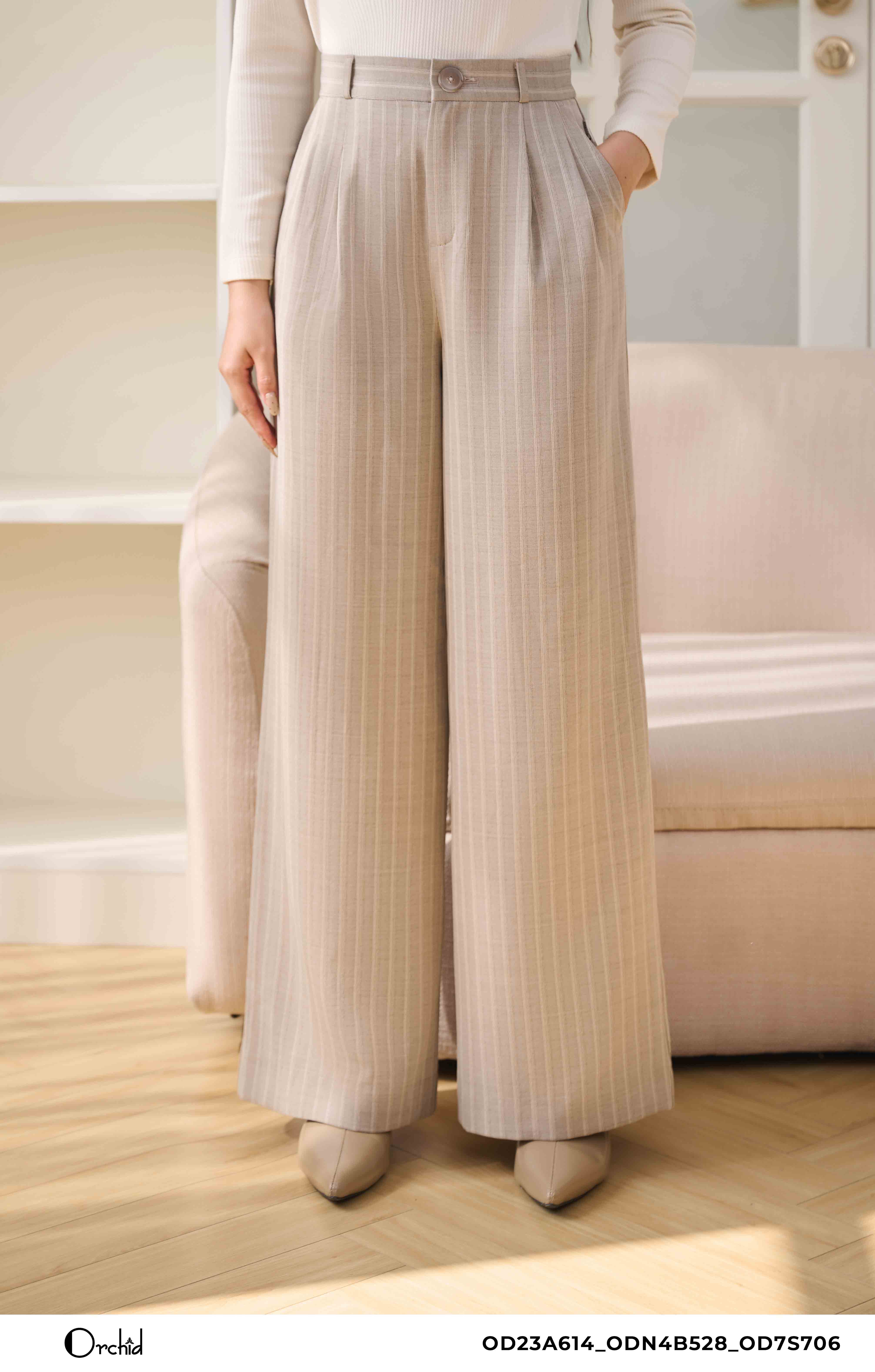 OD7S706 - Quần twill silk