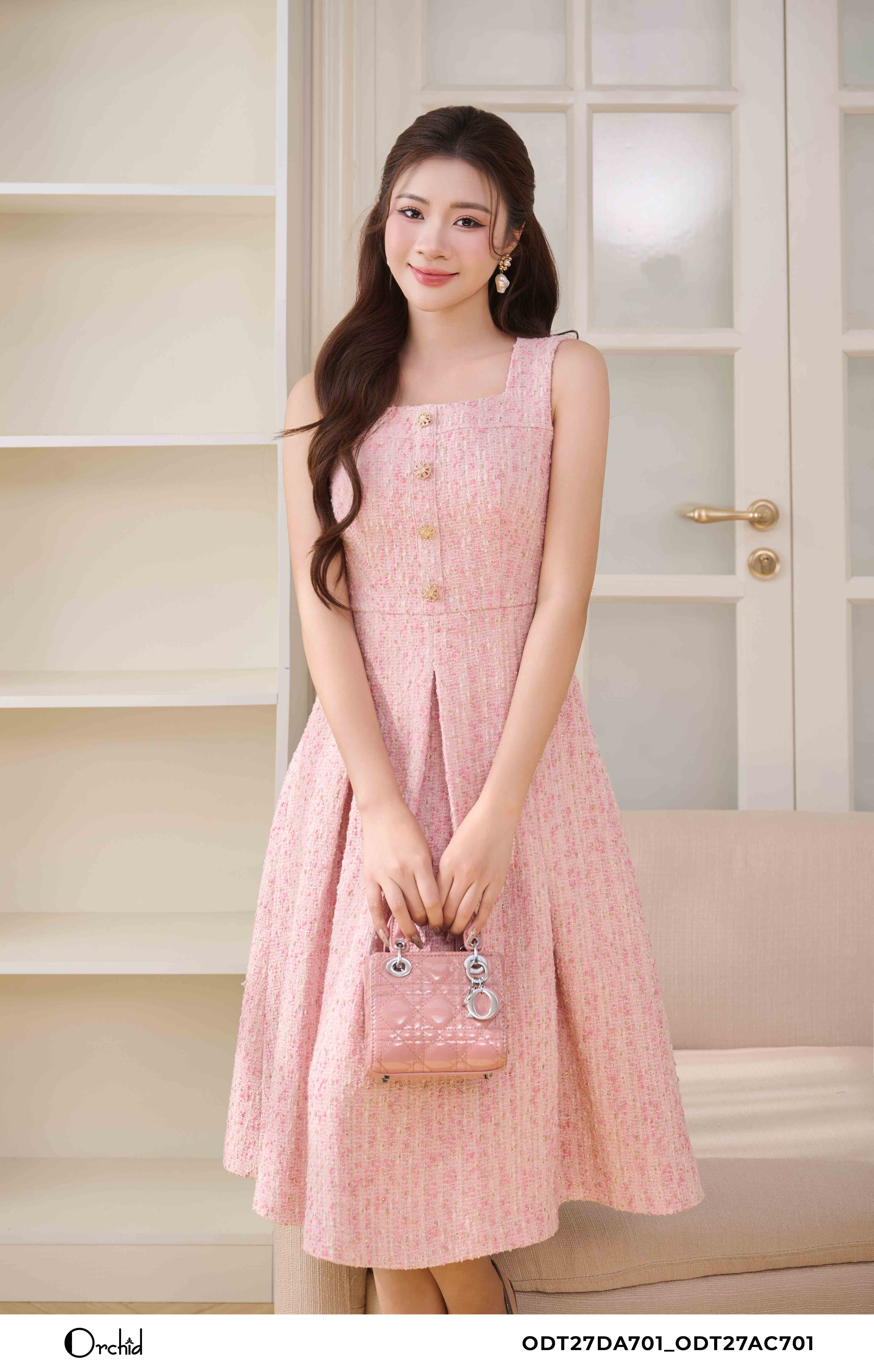 ODT27DA701 - Bộ dạ tweed