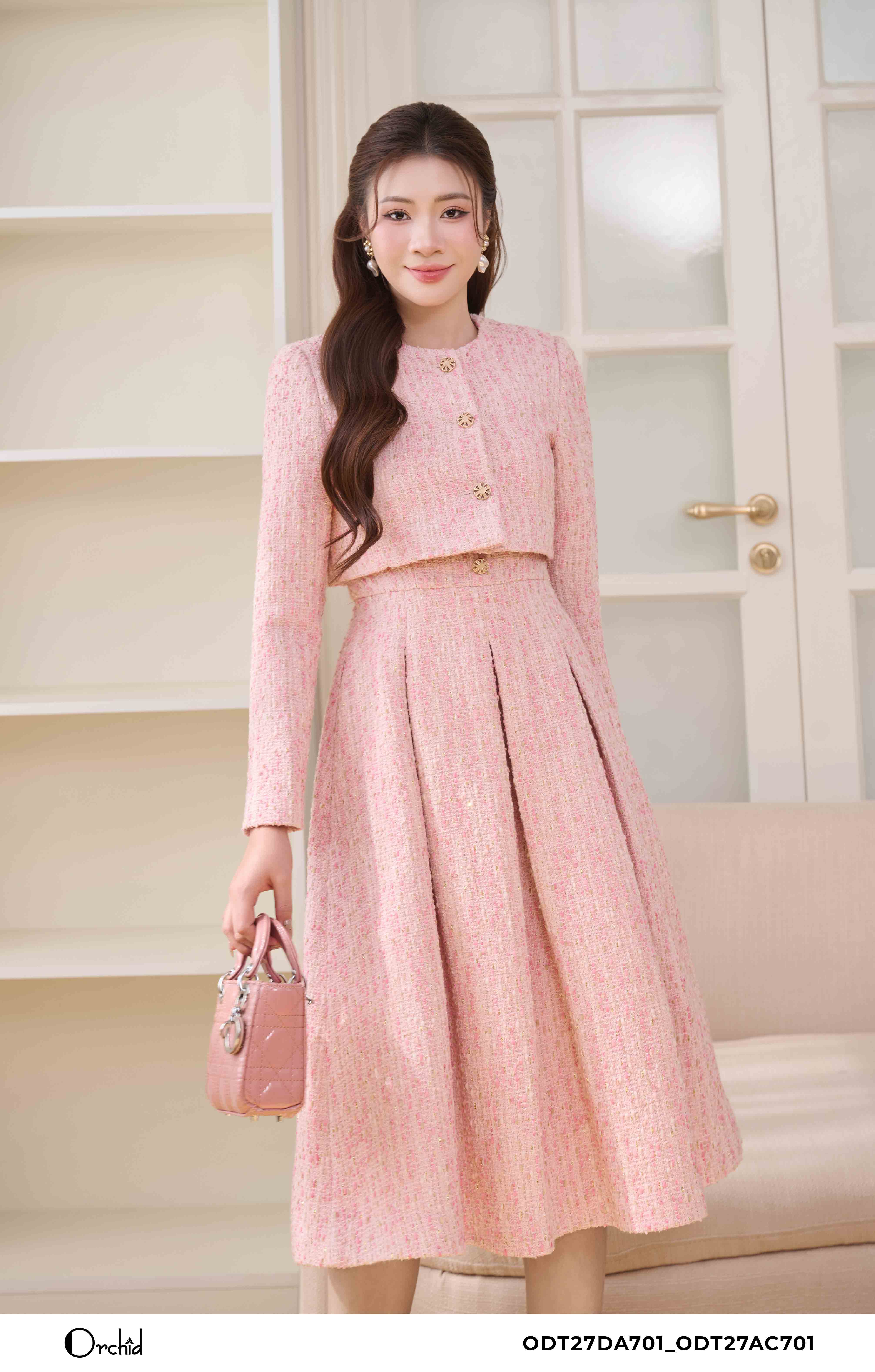 ODT27DA701 - Bộ dạ tweed