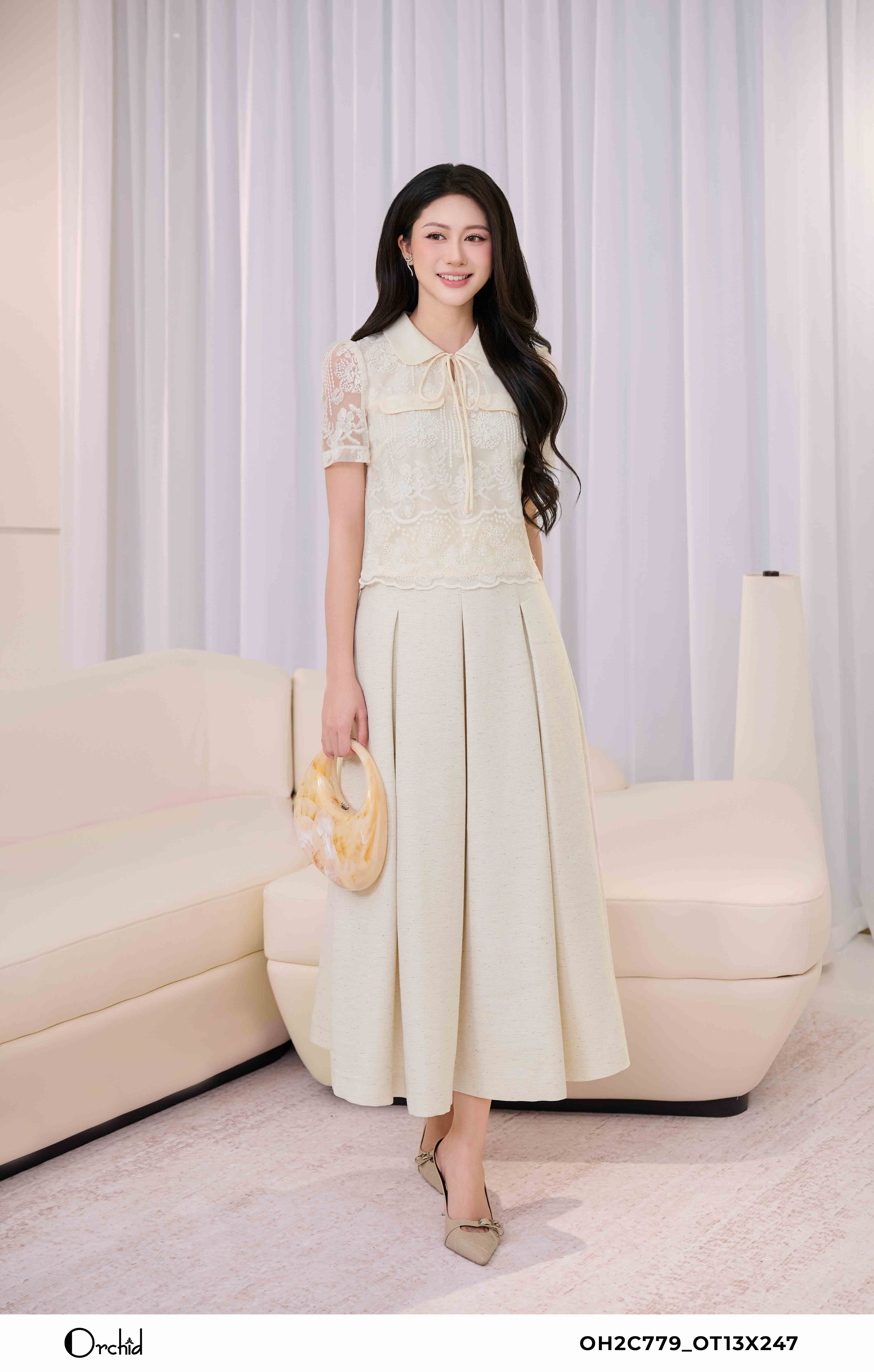 OT13X247 - Bộ twill silk chéo