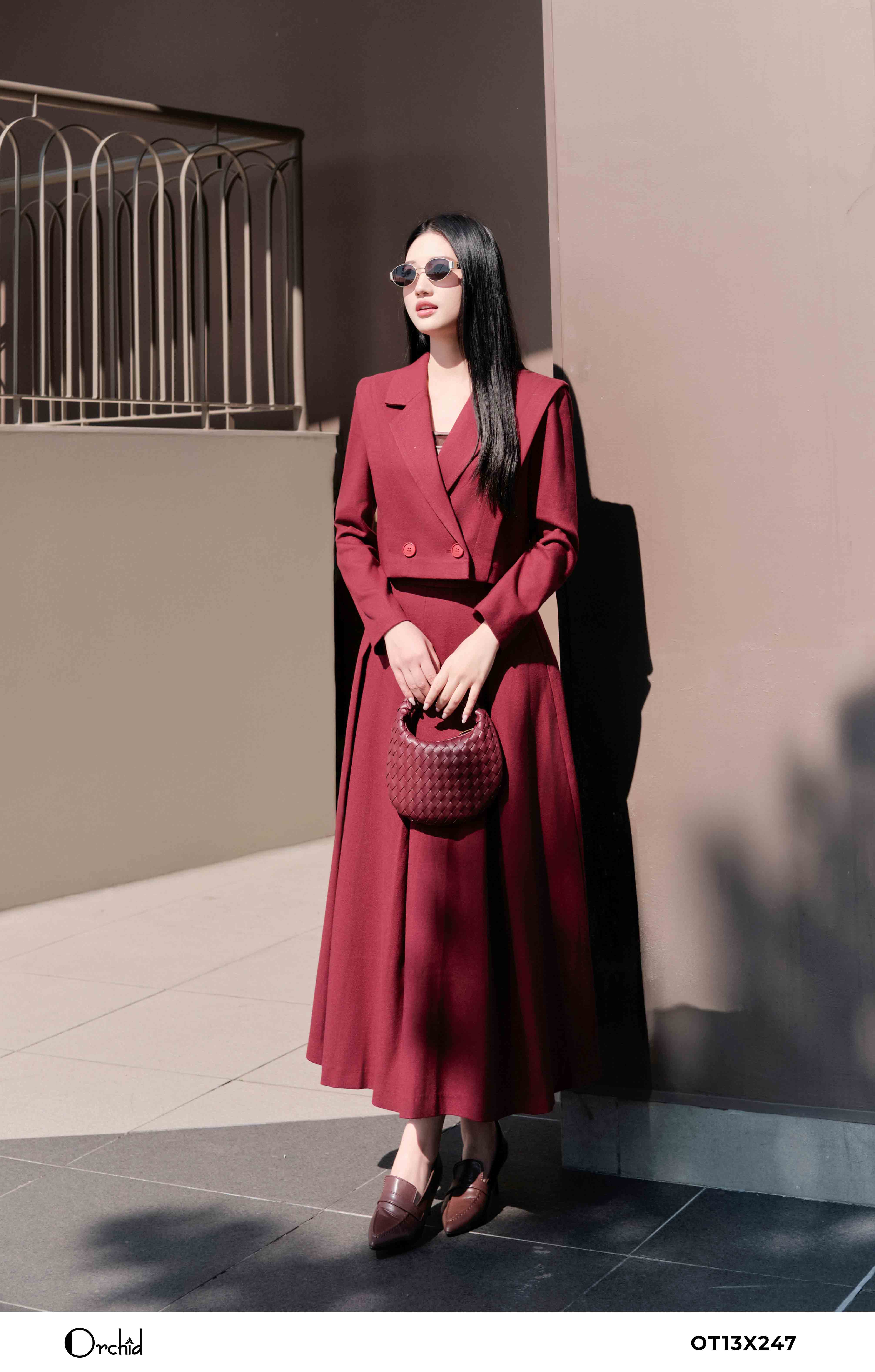 OT13X247 - Bộ twill silk chéo
