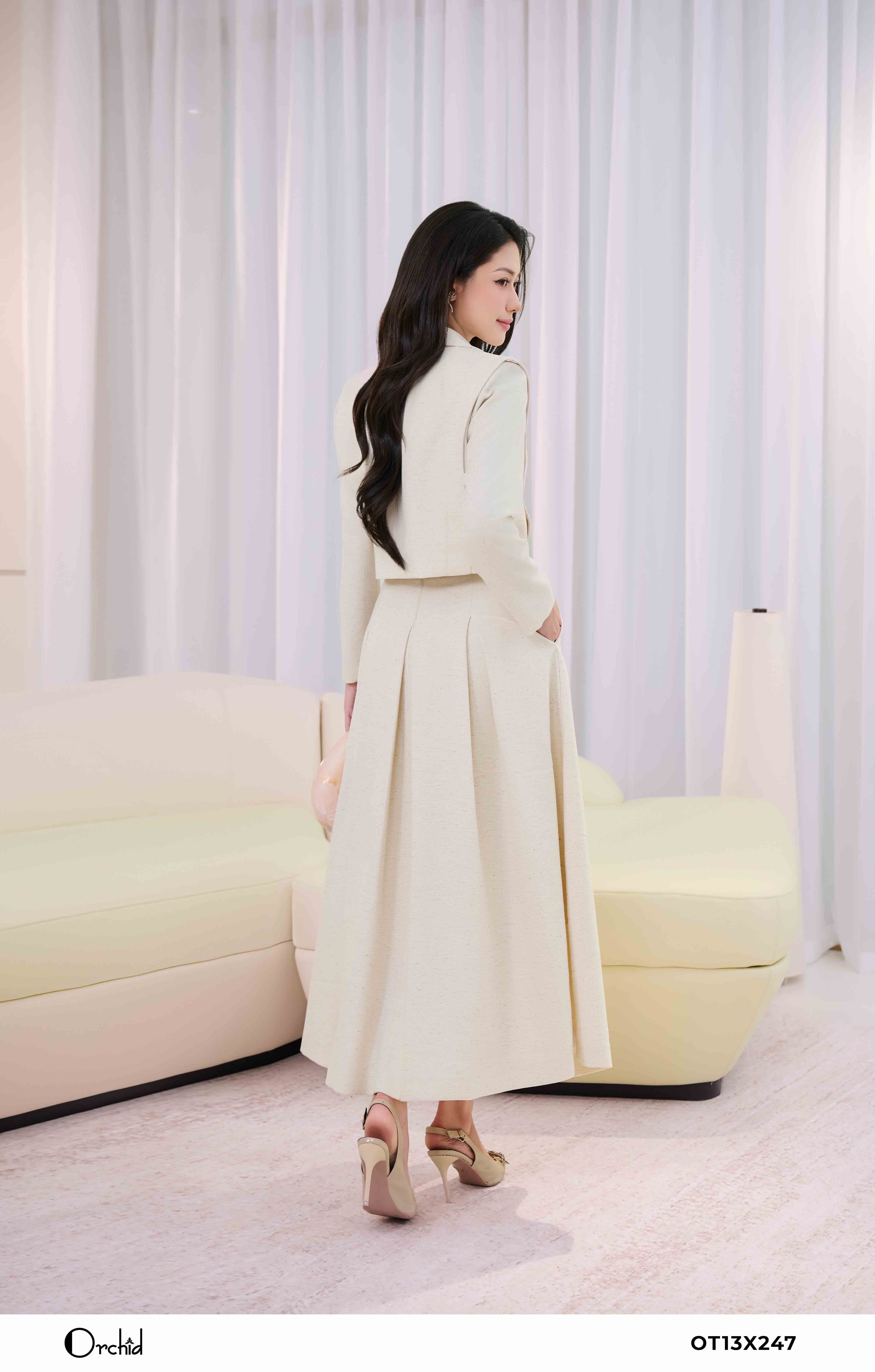 OT13X247 - Bộ twill silk chéo