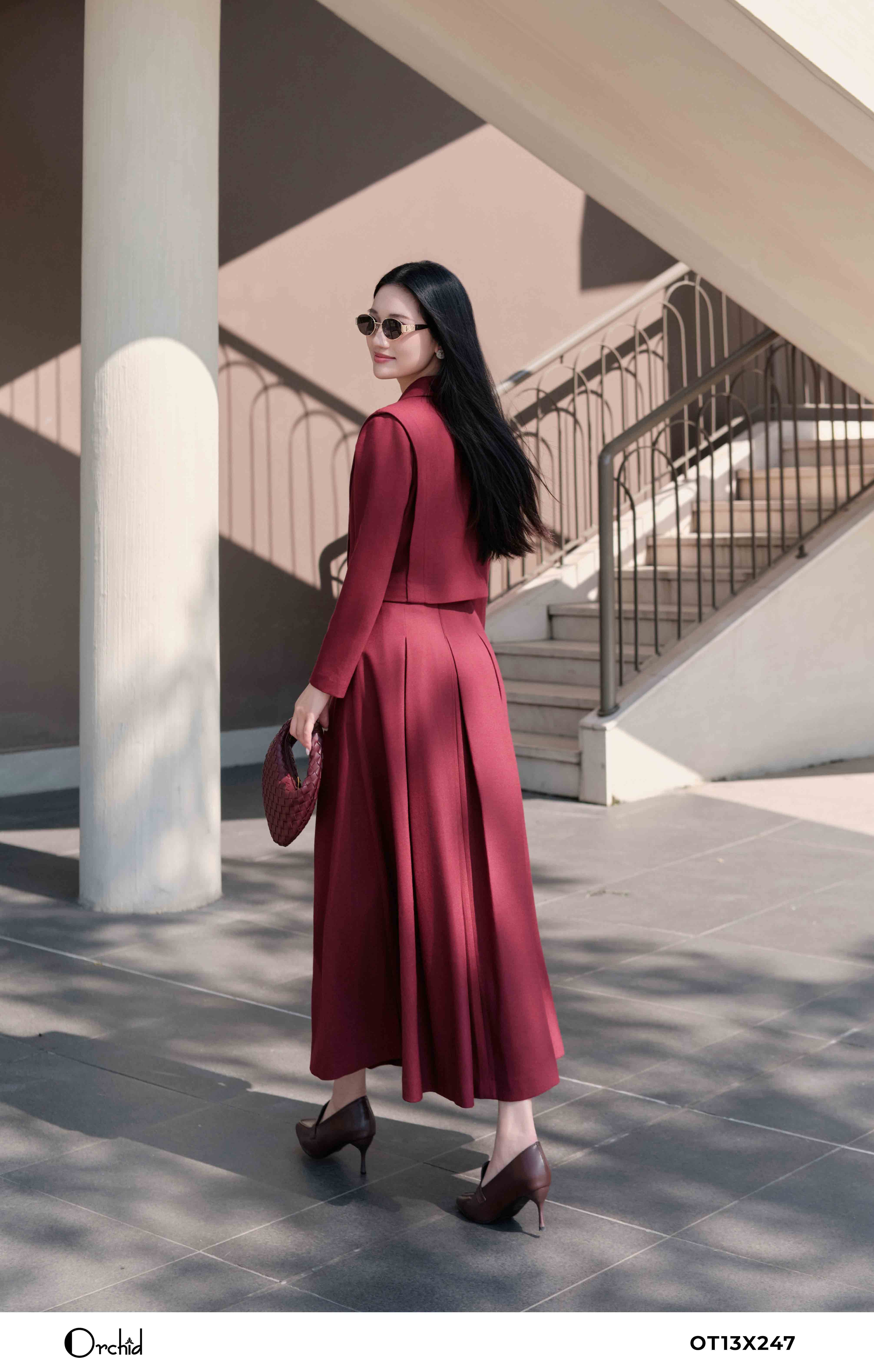 OT13X247 - Bộ twill silk chéo