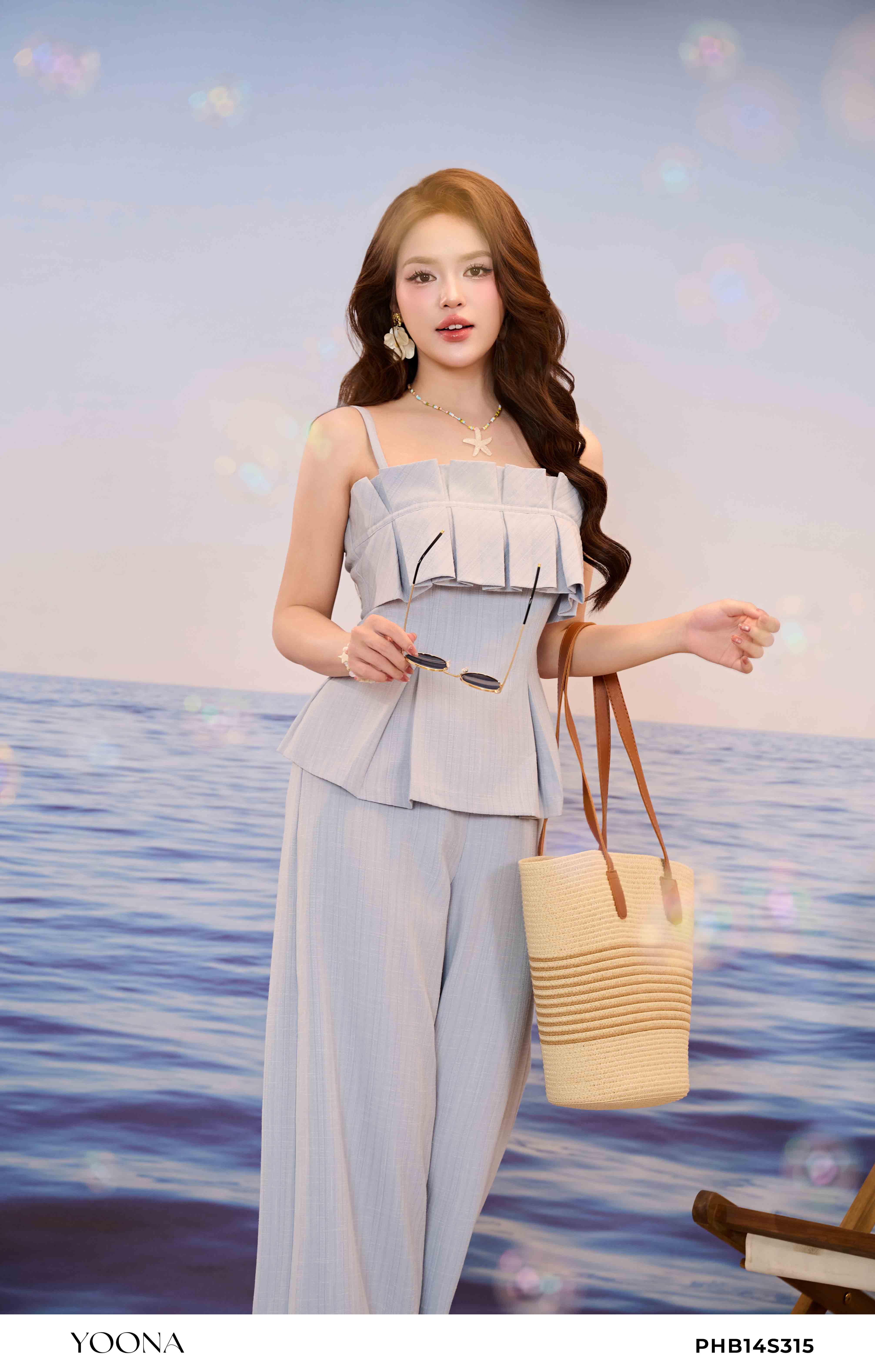 OH13B730 - Sét bộ ren lưới hoa
