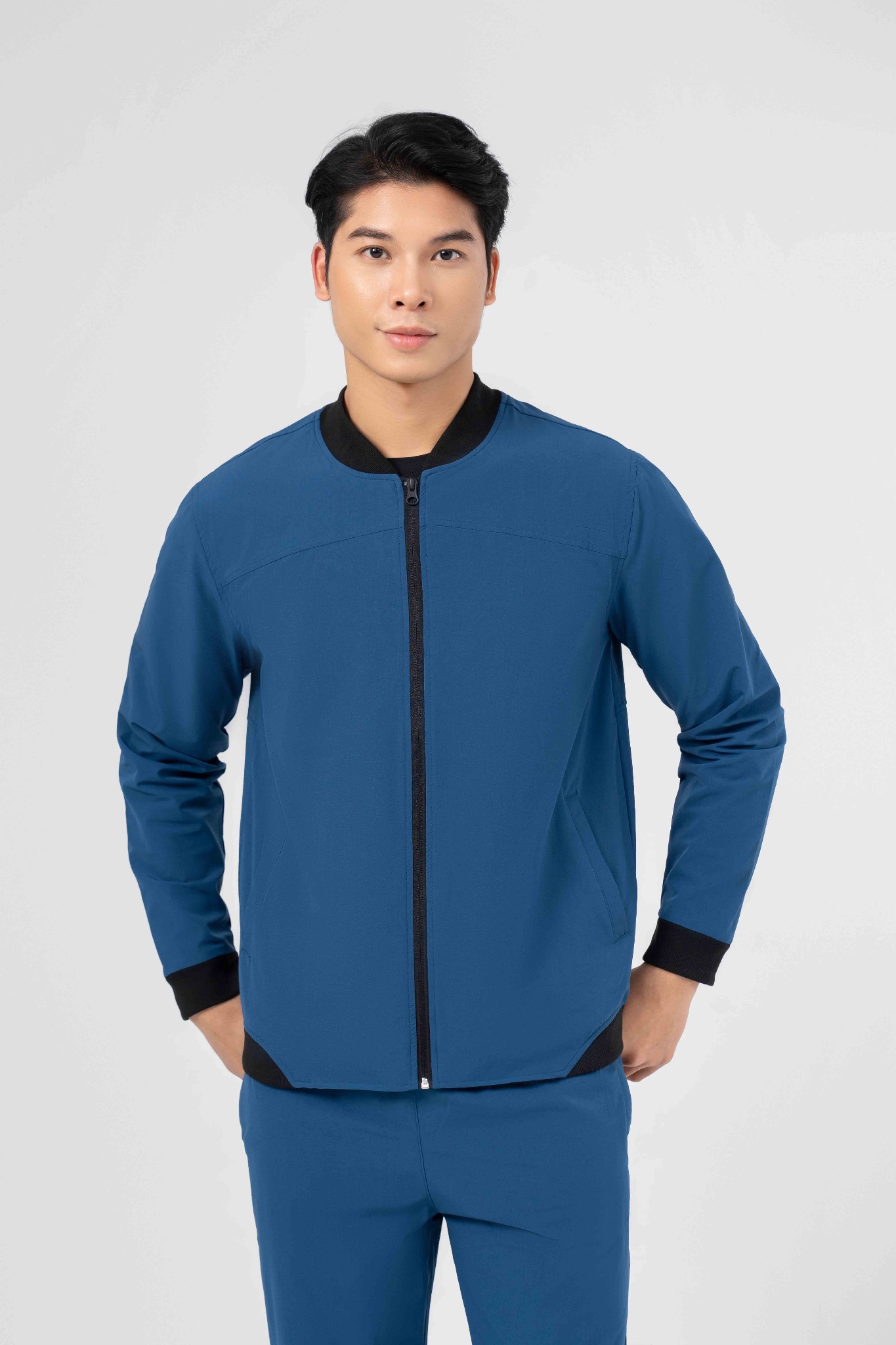 Bộ gió nam cổ bomber 23KBT40 Blessing