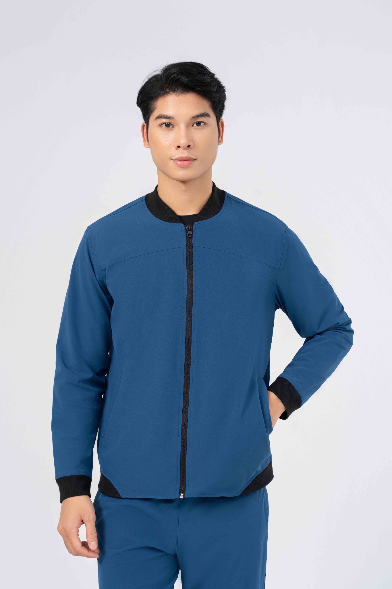 Bộ gió nam cổ bomber 23KBT40 Blessing