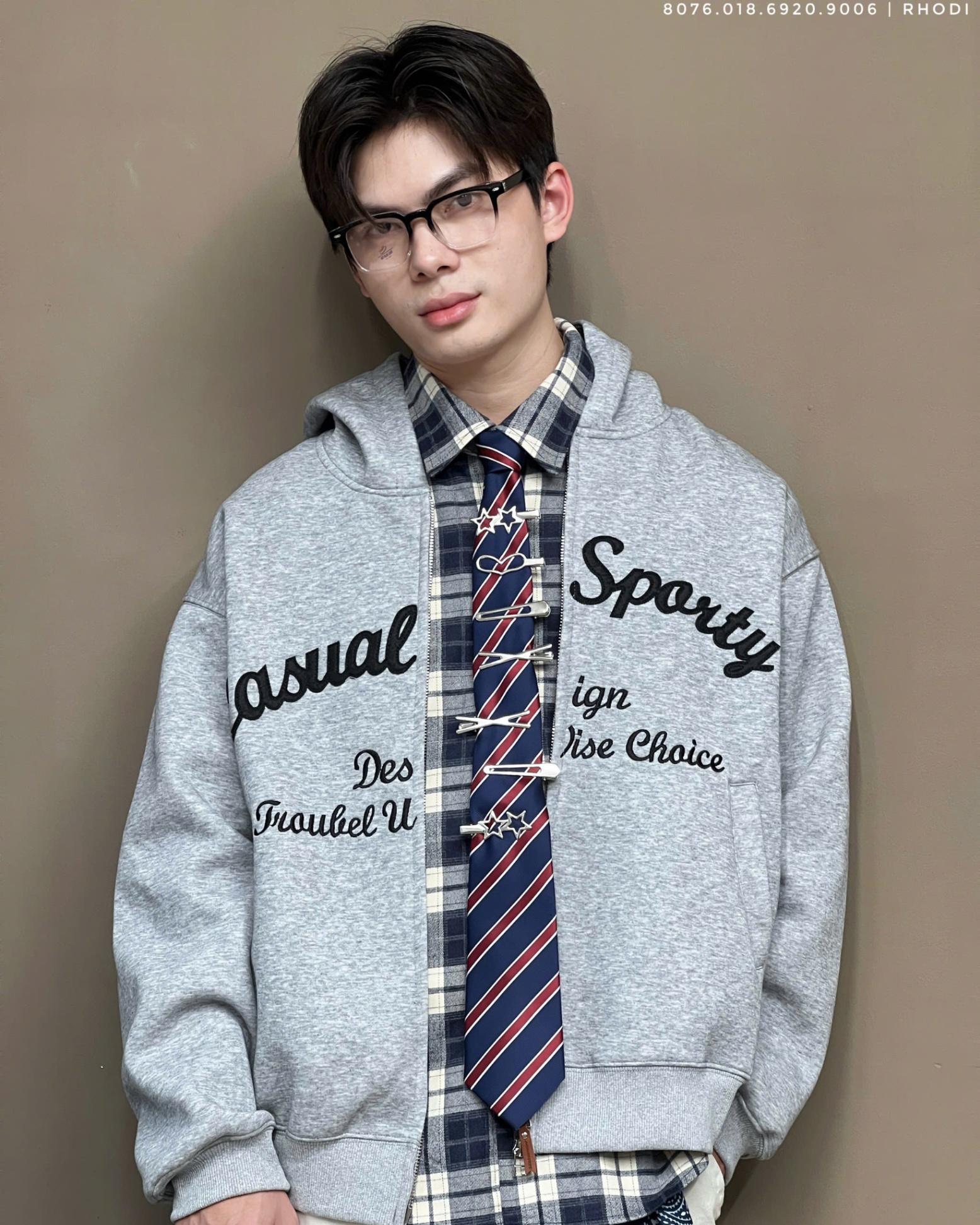 Khoác kéo casual 3380 DN