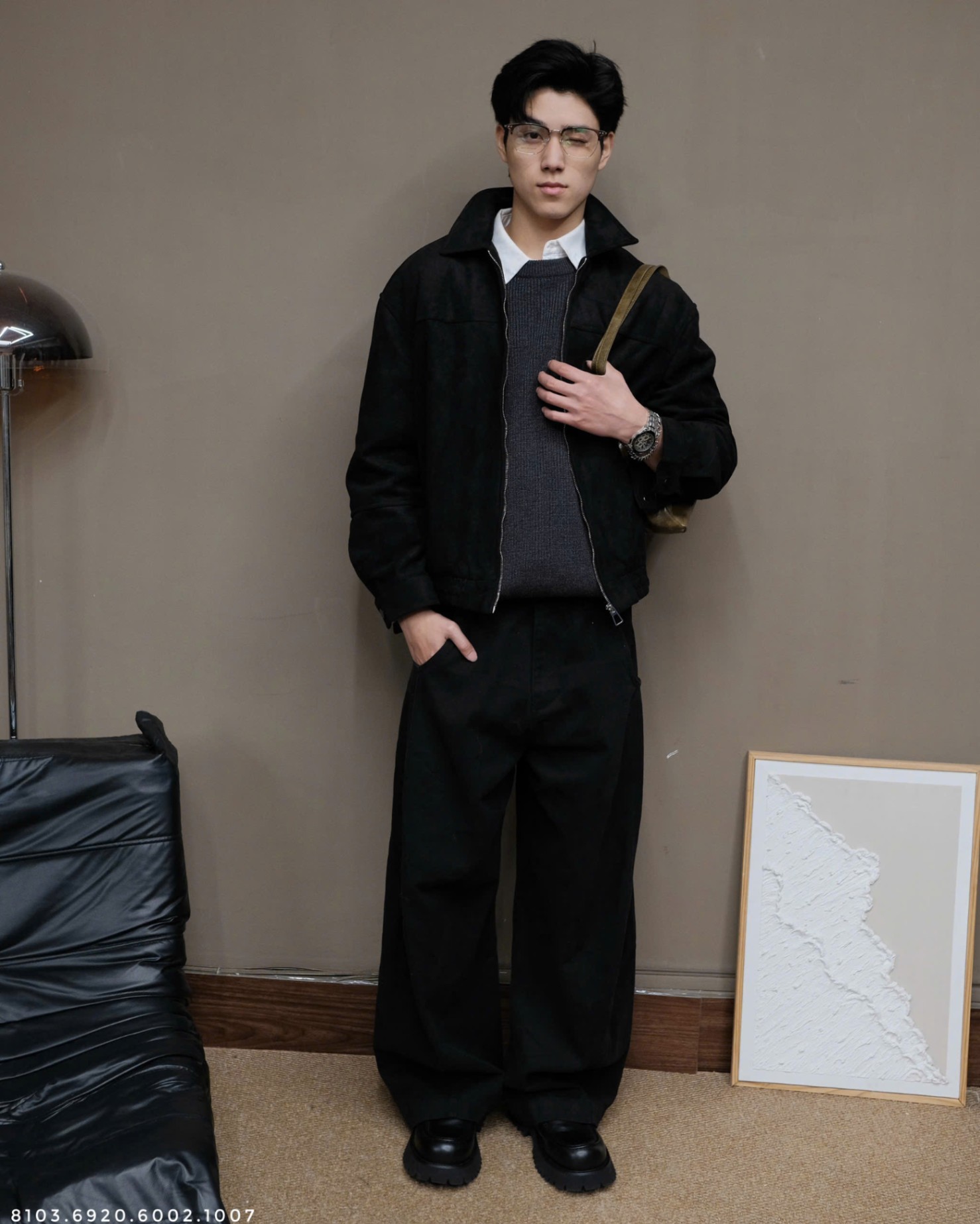 Khoác suede cổ 1007 MR