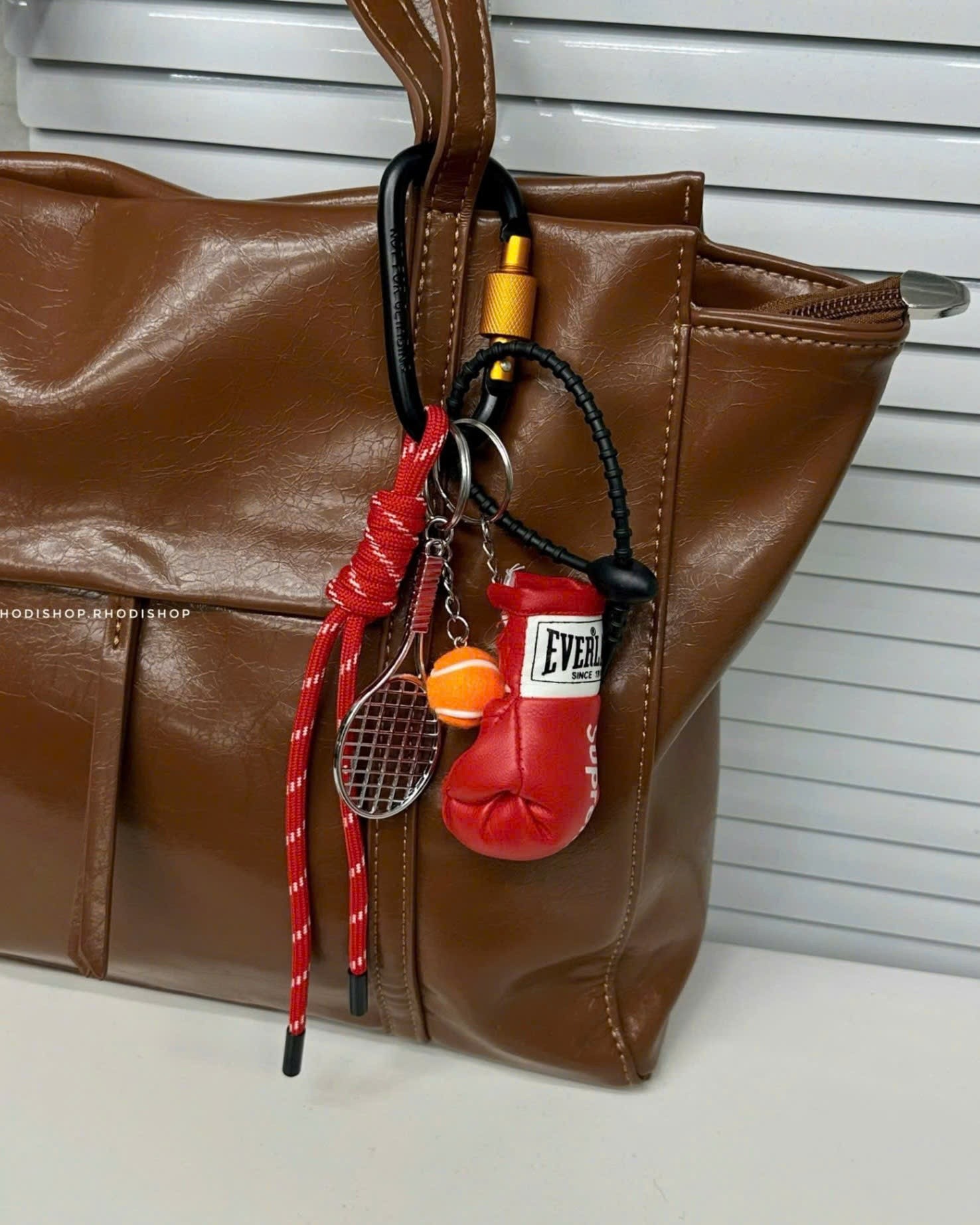Móc keybag 2575 găng đỏ golf