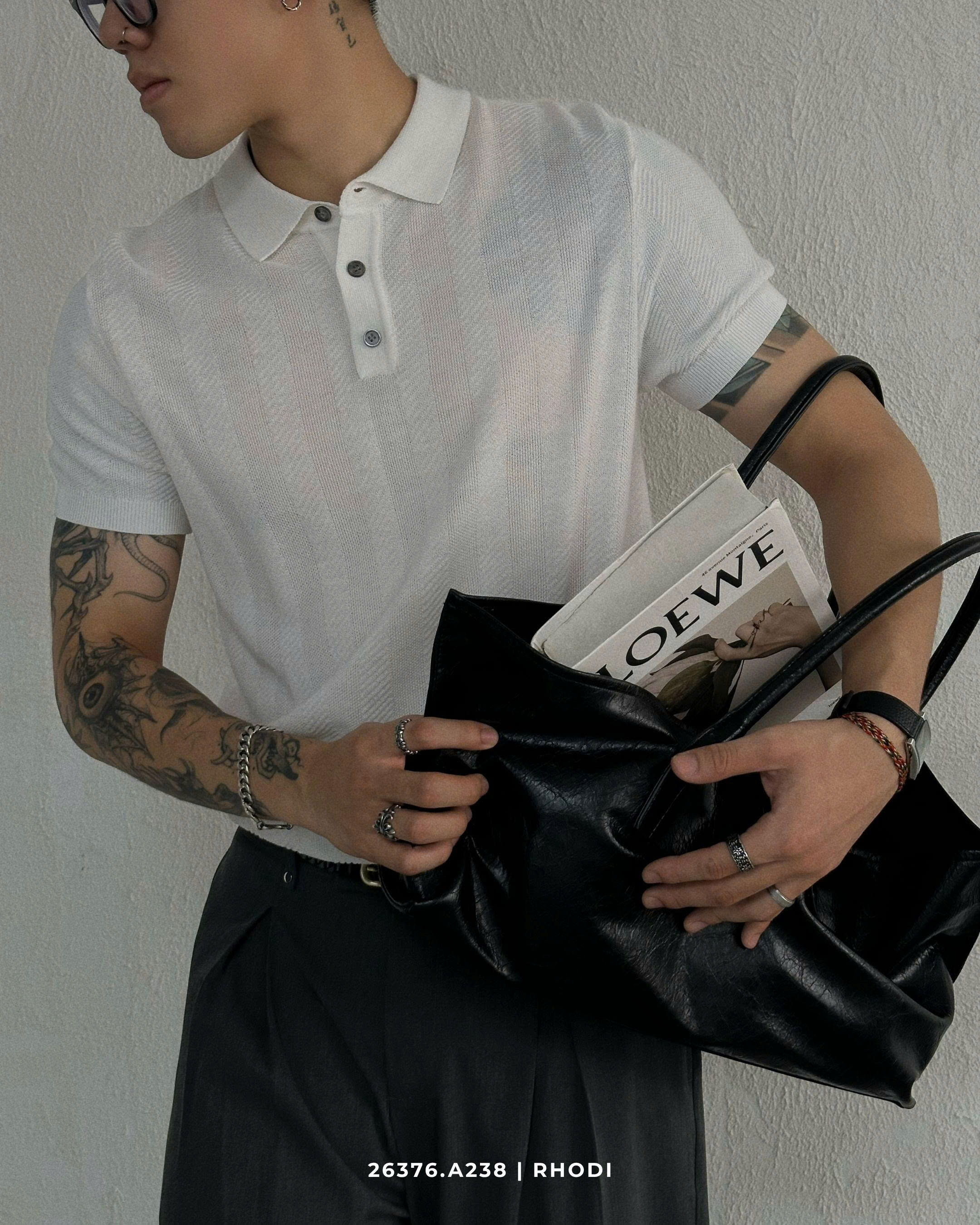 Polo dệt kim 26376 MBY C4