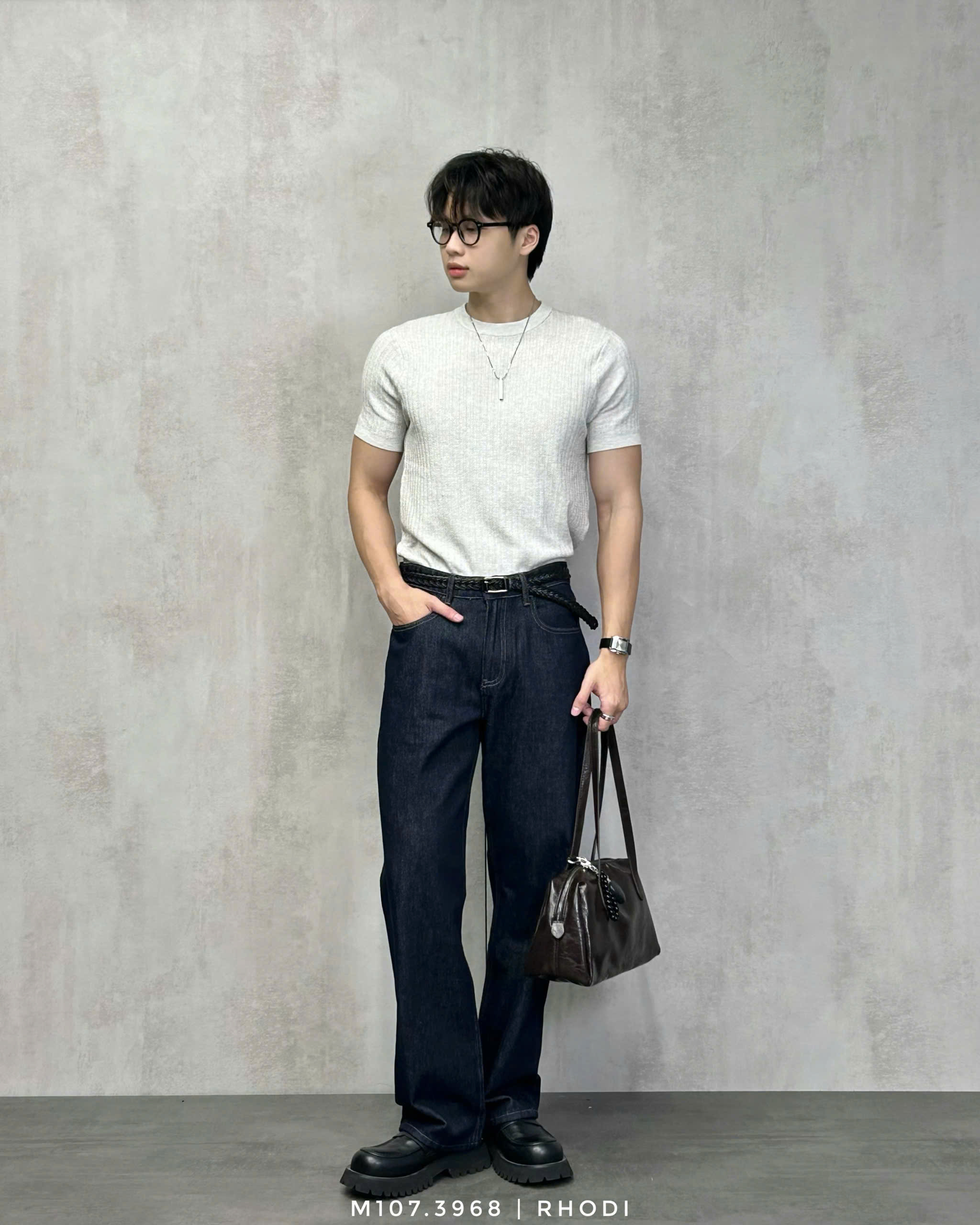 Quần jeans trơn 3968 ZC