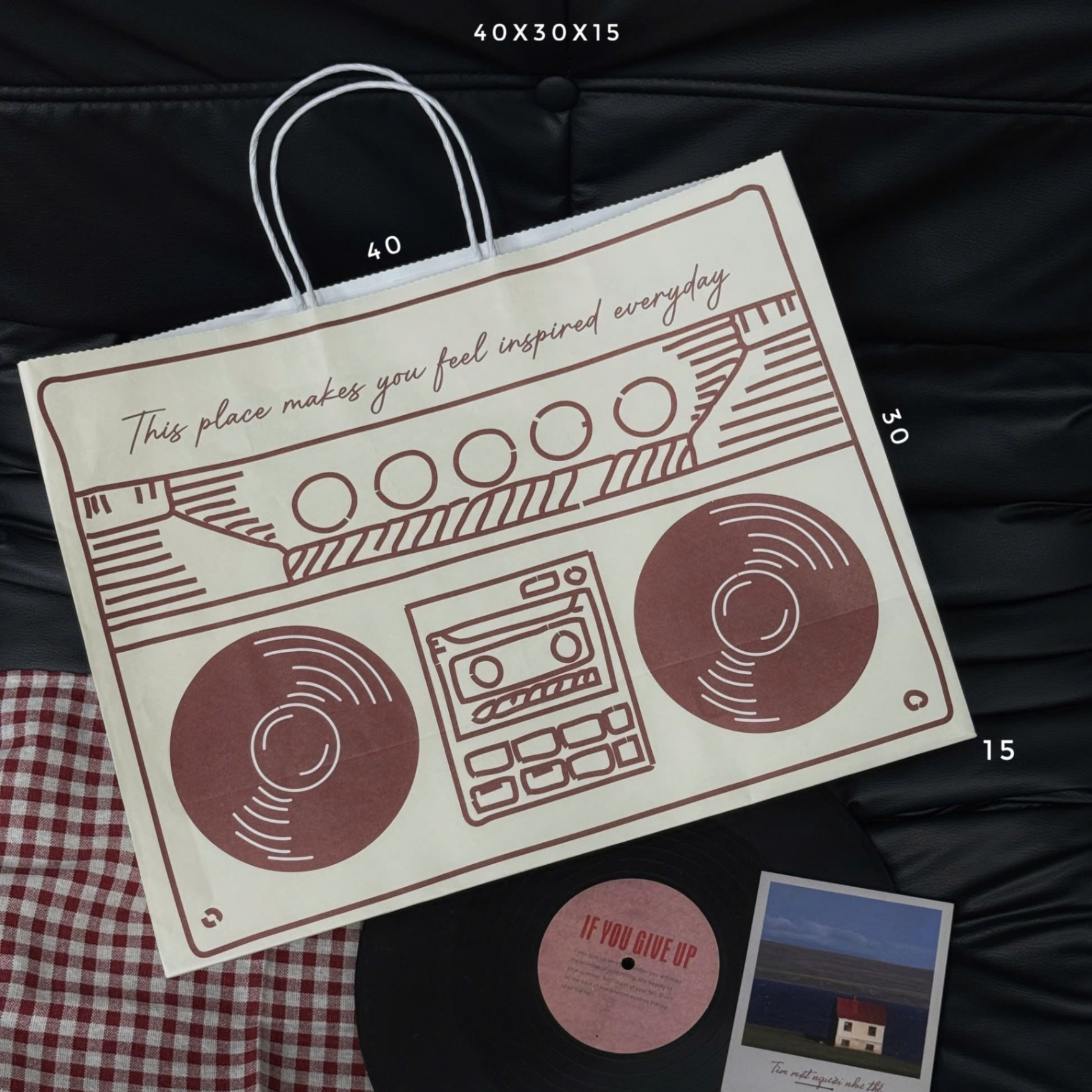 Túi giấy bộ quà tặng Radio 9904 - ĐẠI