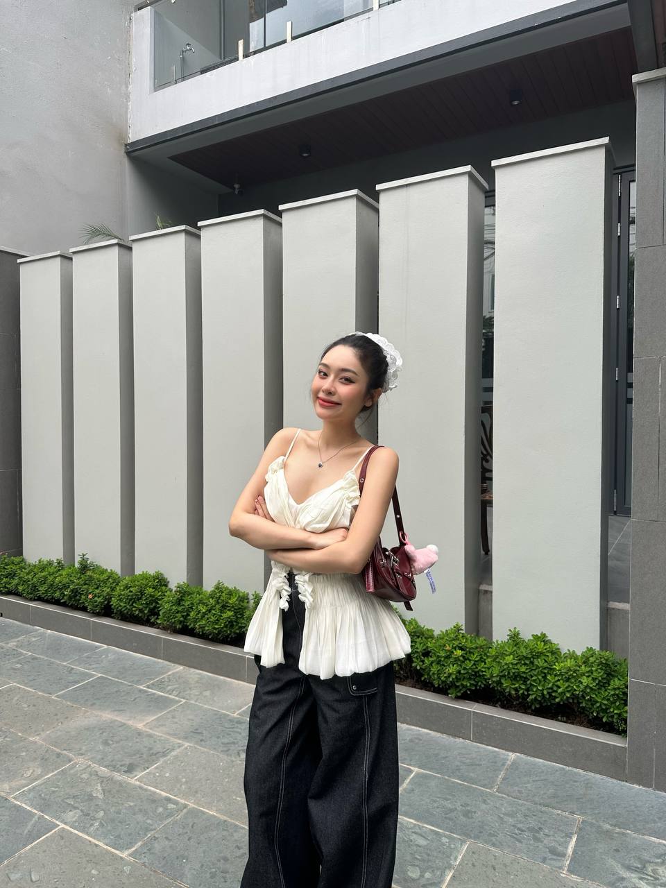 #WEARHERZIG KNOTS TOP AS SEEN ON HERZIGIRL NGỌC LINH