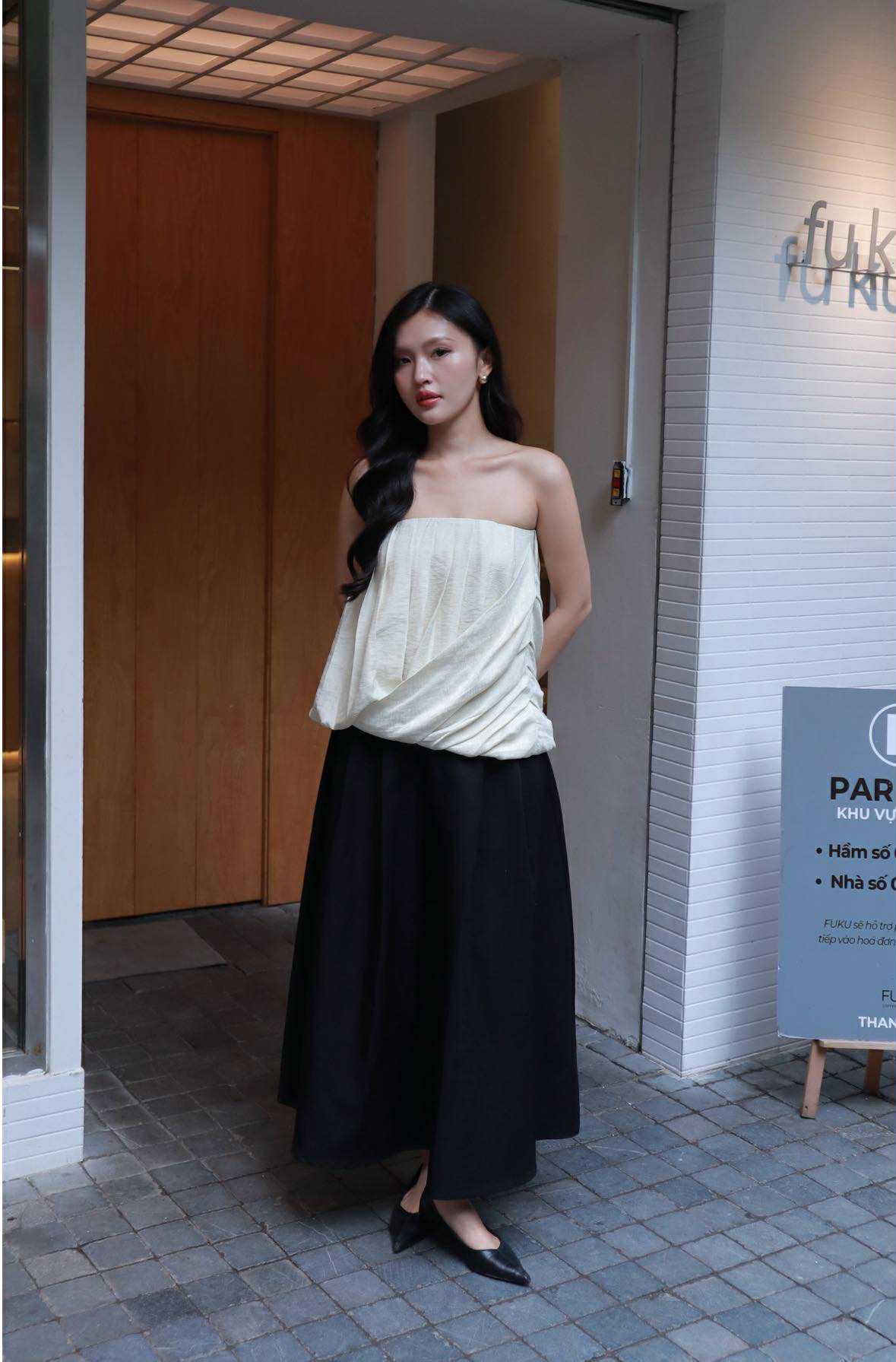 #WEARHERZIG ARETE TOP AS SEEN ON HERZIGIRL ĐÀM TIÊN