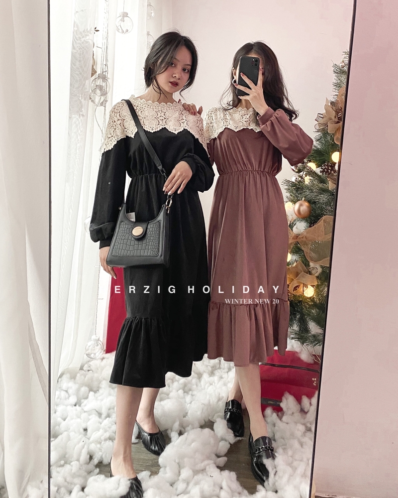 Tổng hợp Váy Nhung Suông giá rẻ, bán chạy tháng 3/2024 - Mua Thông Minh