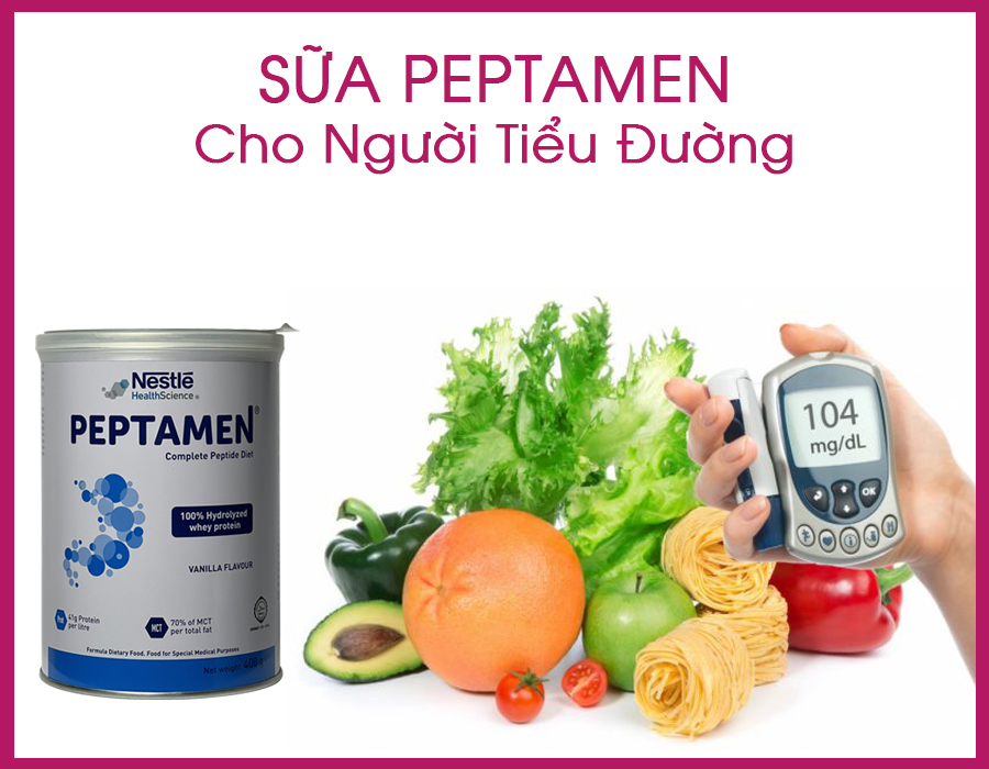 Sữa Peptamen Cho Người Tiểu Đường