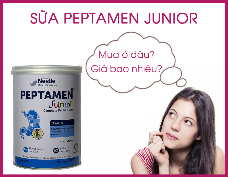 Sữa Peptamen Junior Mua Ở Đâu, Giá Bao Nhiêu