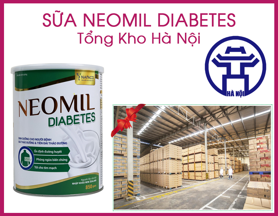 Sữa Neomil Diabetes Hà Nội