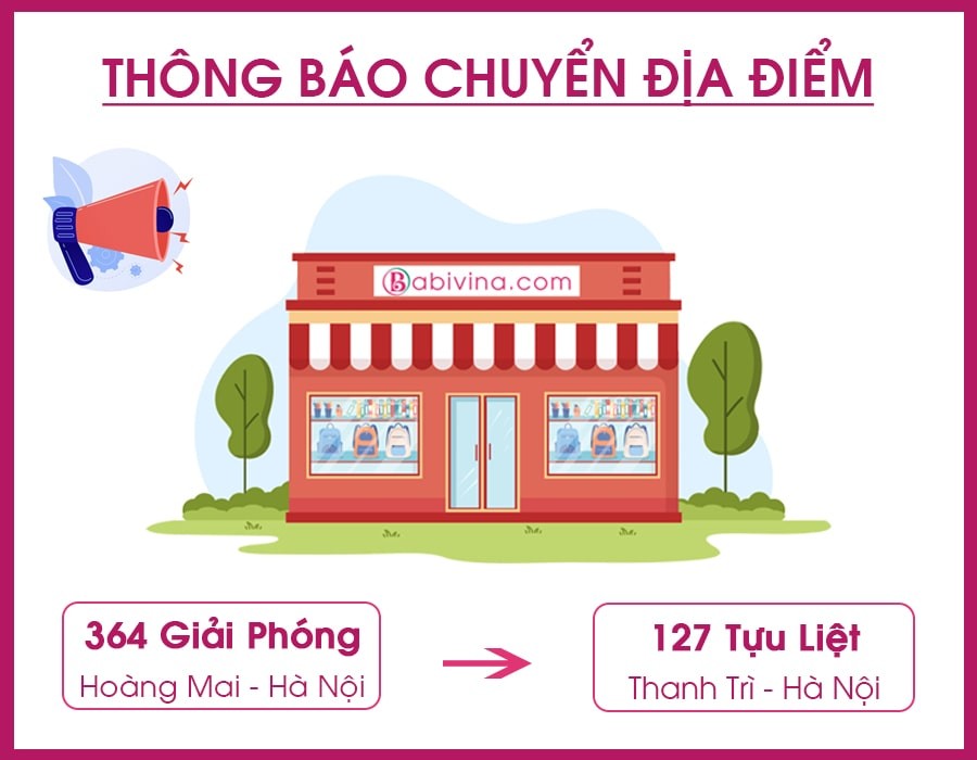 Thông Báo Chuyển Địa Điểm