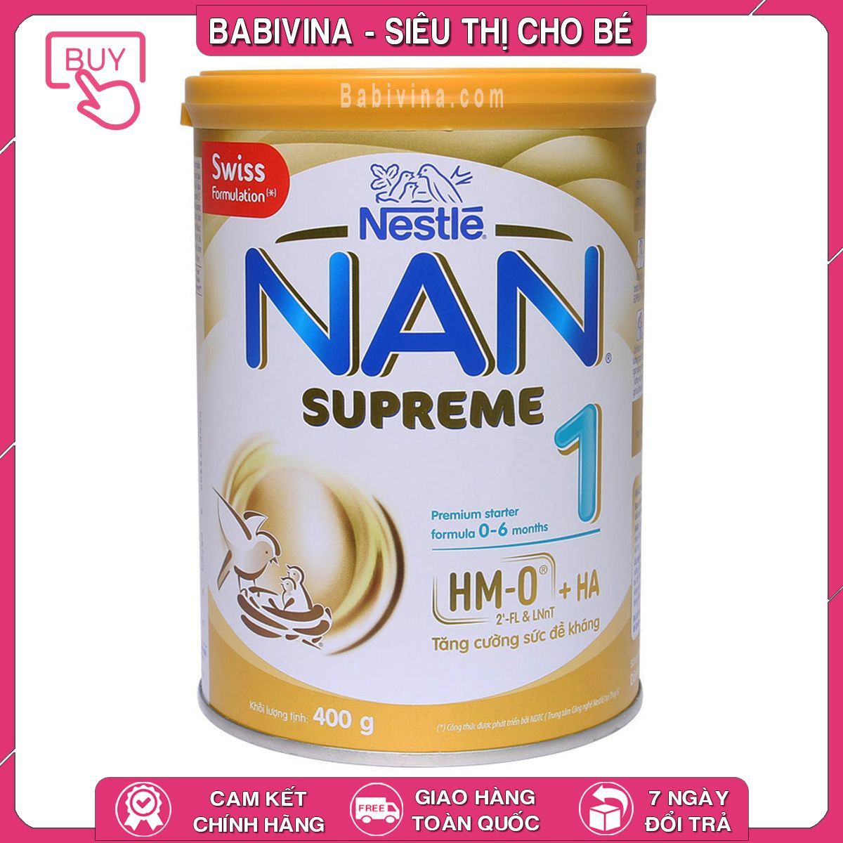 Sữa Nan Supreme 1 400g Hãng Nestle