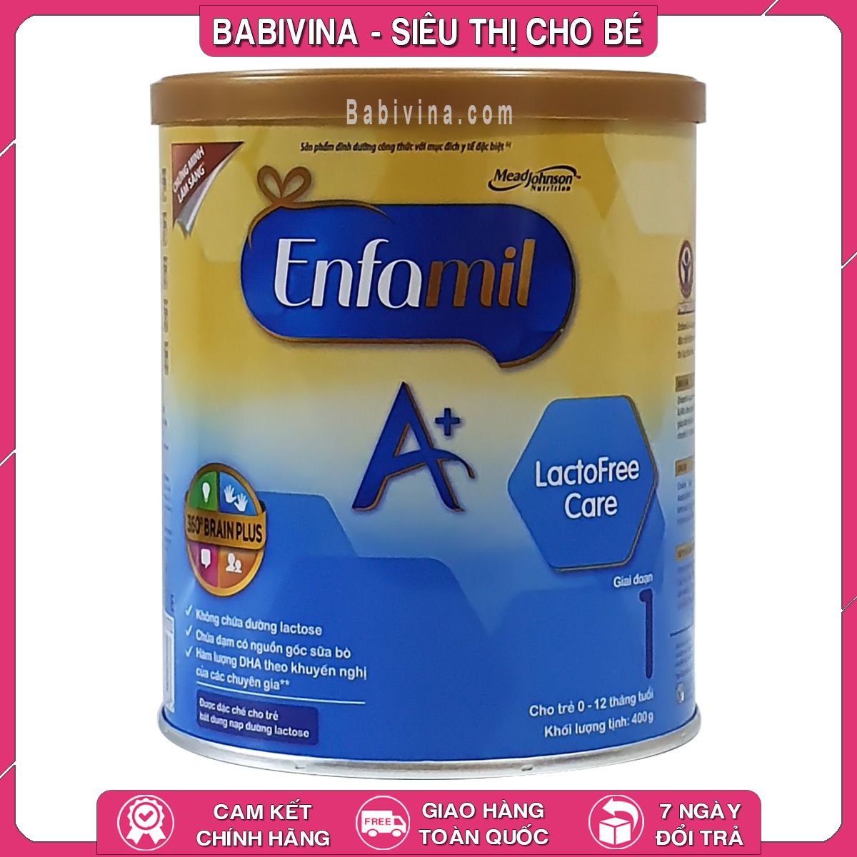 Sữa Enfa Lactofree Care 1 400g Hãng Enfa