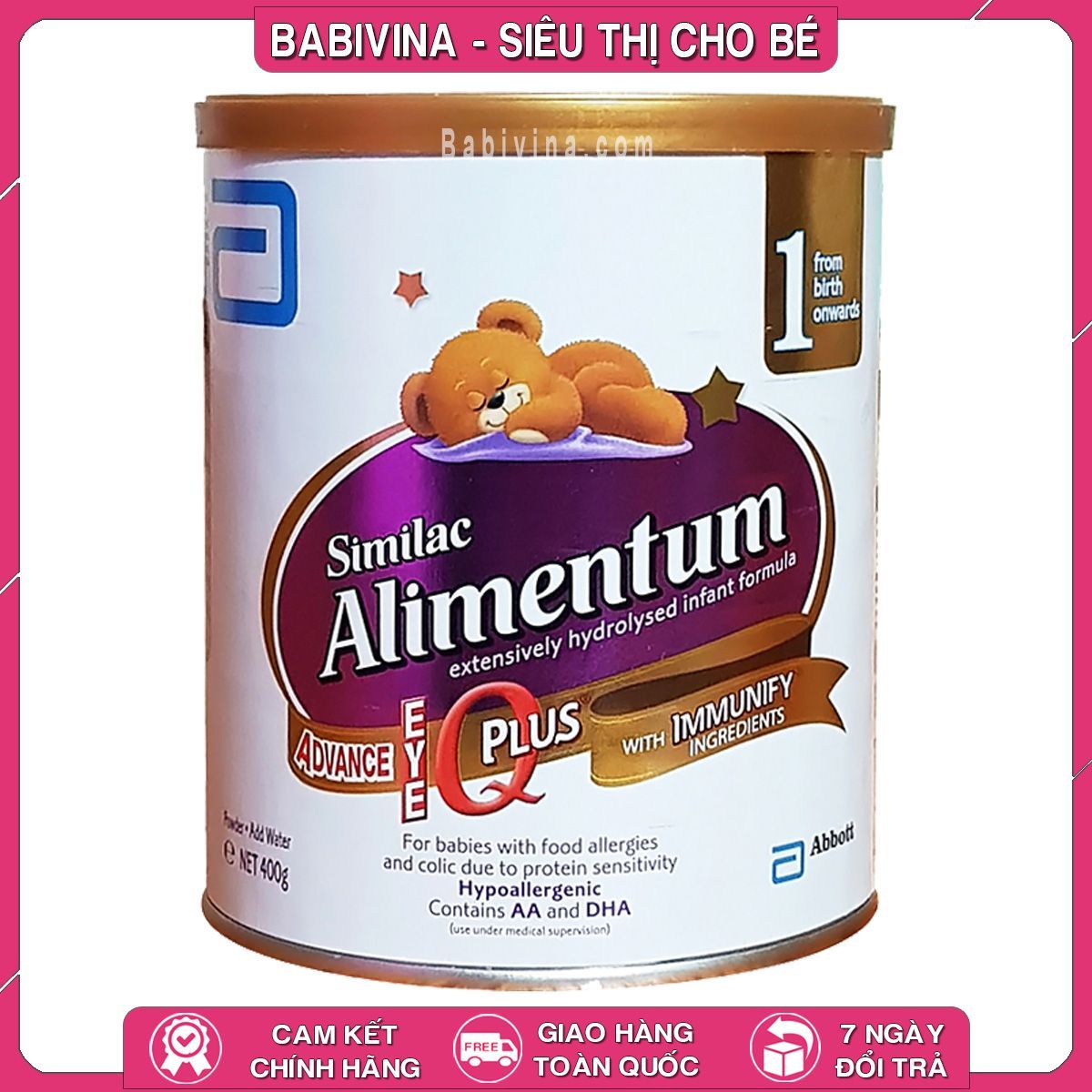 Sữa Similac Alimentum 400g