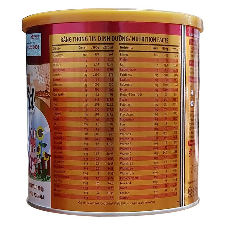 Sữa Diamond Nutrient Kid 1 700g | Trẻ 6-36 Tháng Tuổi, Biếng Ăn, Chậm Lớn, Suy Dinh Dưỡng, Thấp Còi, Giúp Tăng Cân Vượt Trội | Hãng Eneright Việt Nam | Babivina Sữa Chính Hãng, Bán Lẻ Giá Sỉ