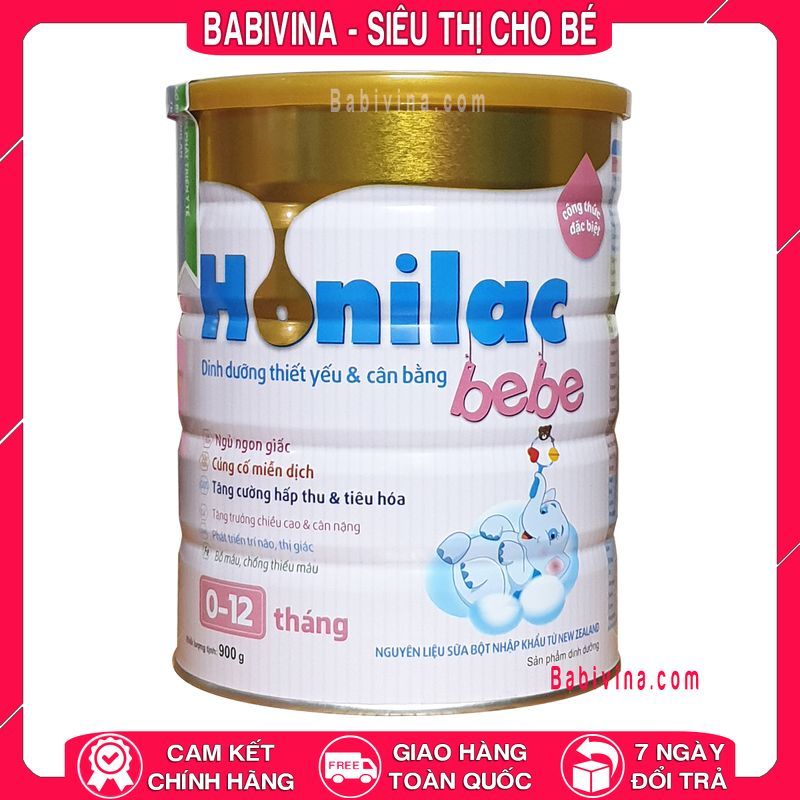 Sữa Honilac Bebe 900g (0-12 Tháng)