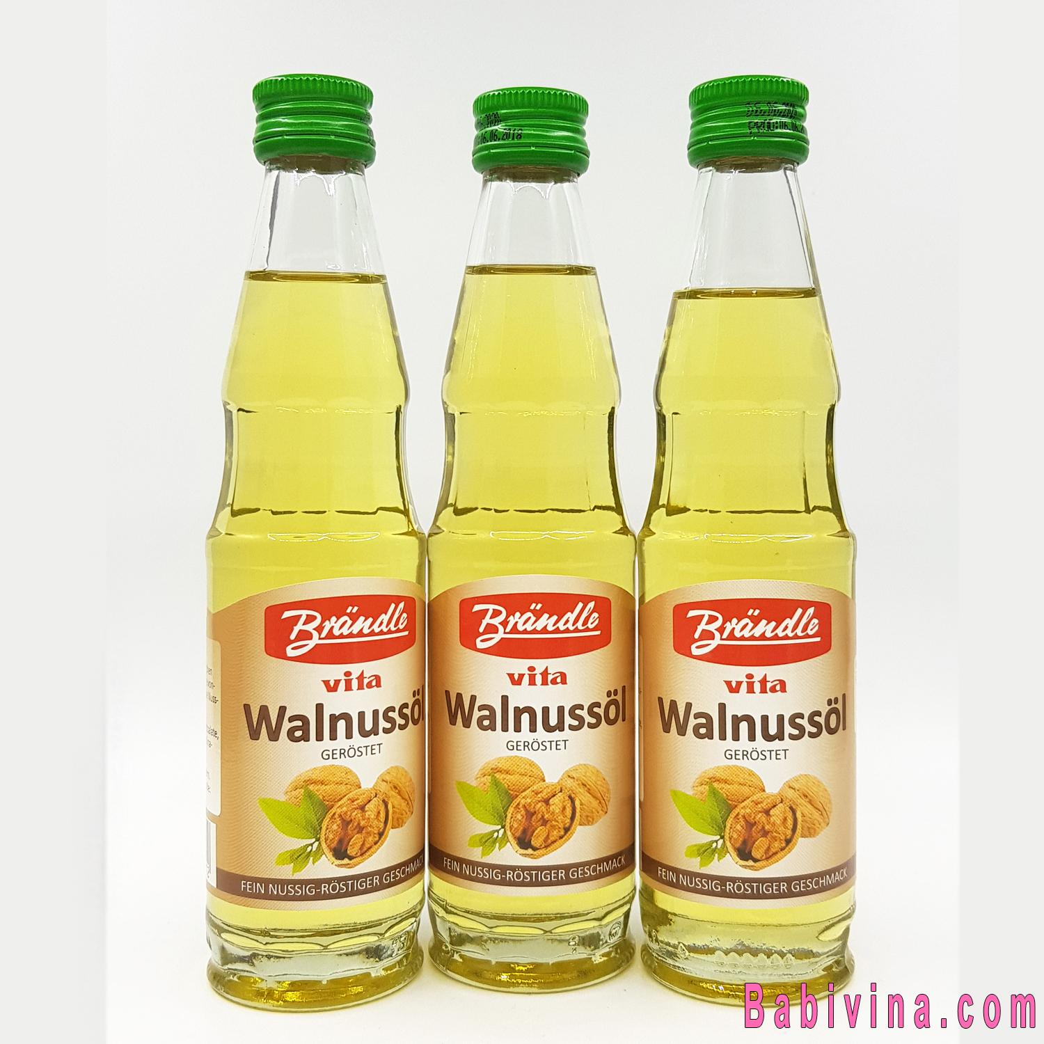 Dầu hạt óc chó “Vita Walnussol” hiệu Brandle – chai 100ml