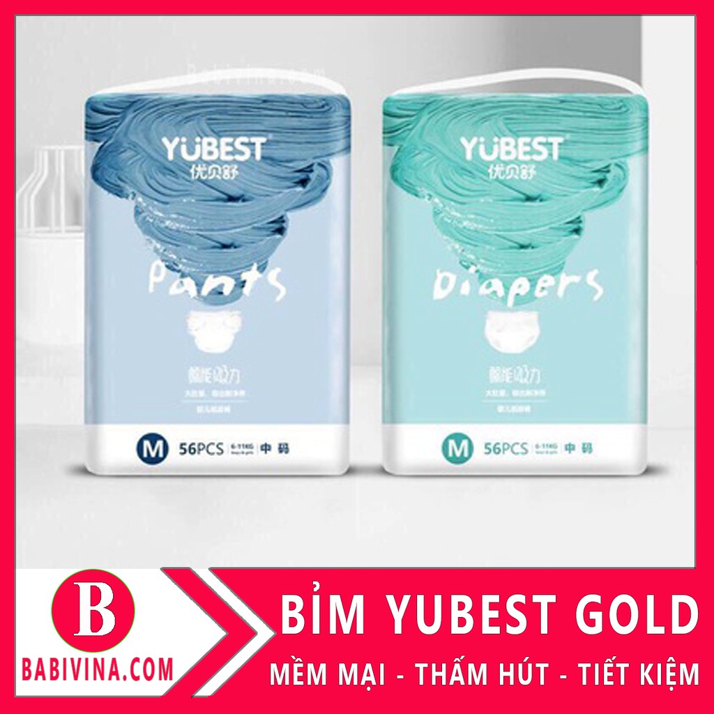 Bỉm Yubest Gold Quần XL72