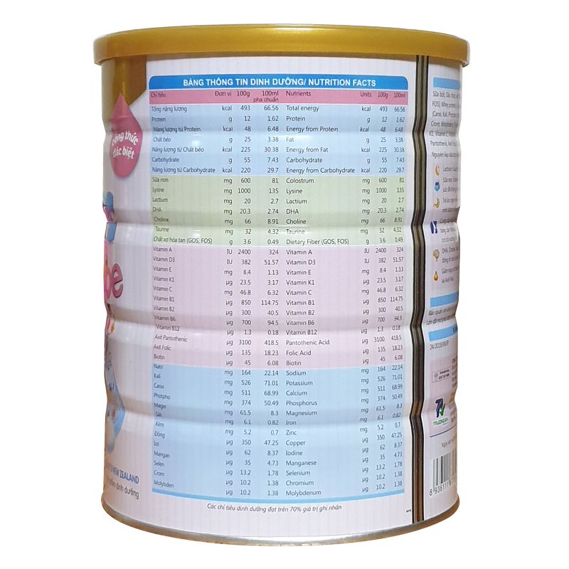 Sữa Honilac Bebe 900g (0-12 Tháng)