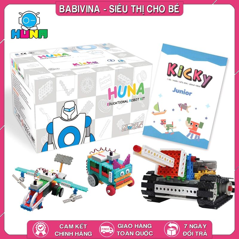 Bộ Lắp Ghép Robot Huna Robot Kicky 3