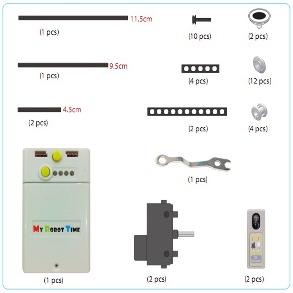 Bộ Lắp Ghép Robot Huna My Robot Time SenSing