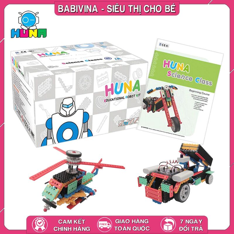 Bộ Lắp Ghép Robot Huna Science Class 3