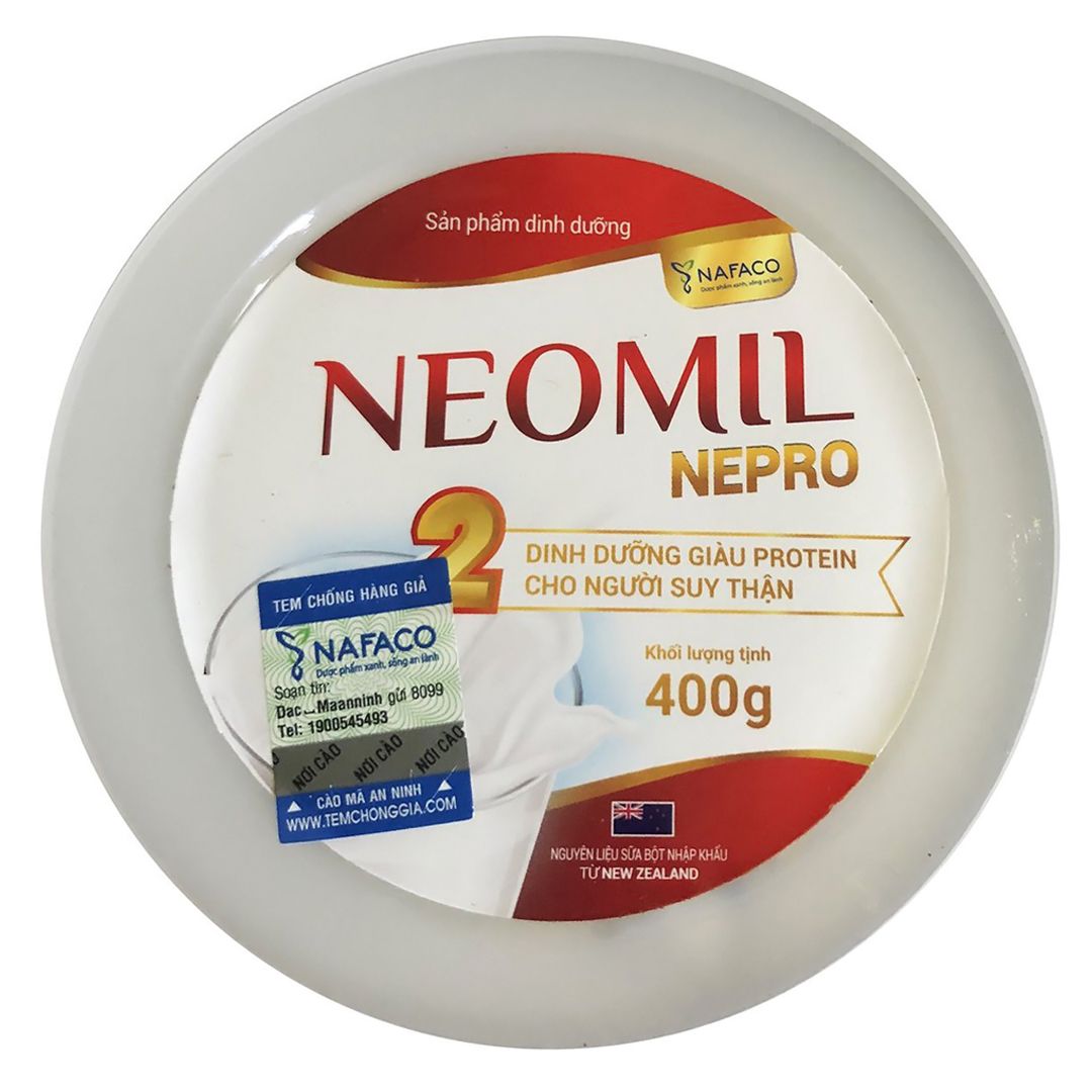 Sữa Neomil Nepro 2 400g Dinh Dưỡng Cho Bệnh Nhân Chạy Thận, Tiểu Đường | Mua Neomil Nepro Chính Hãng Nafaco, Giá Tốt Nhất Tại Babivina