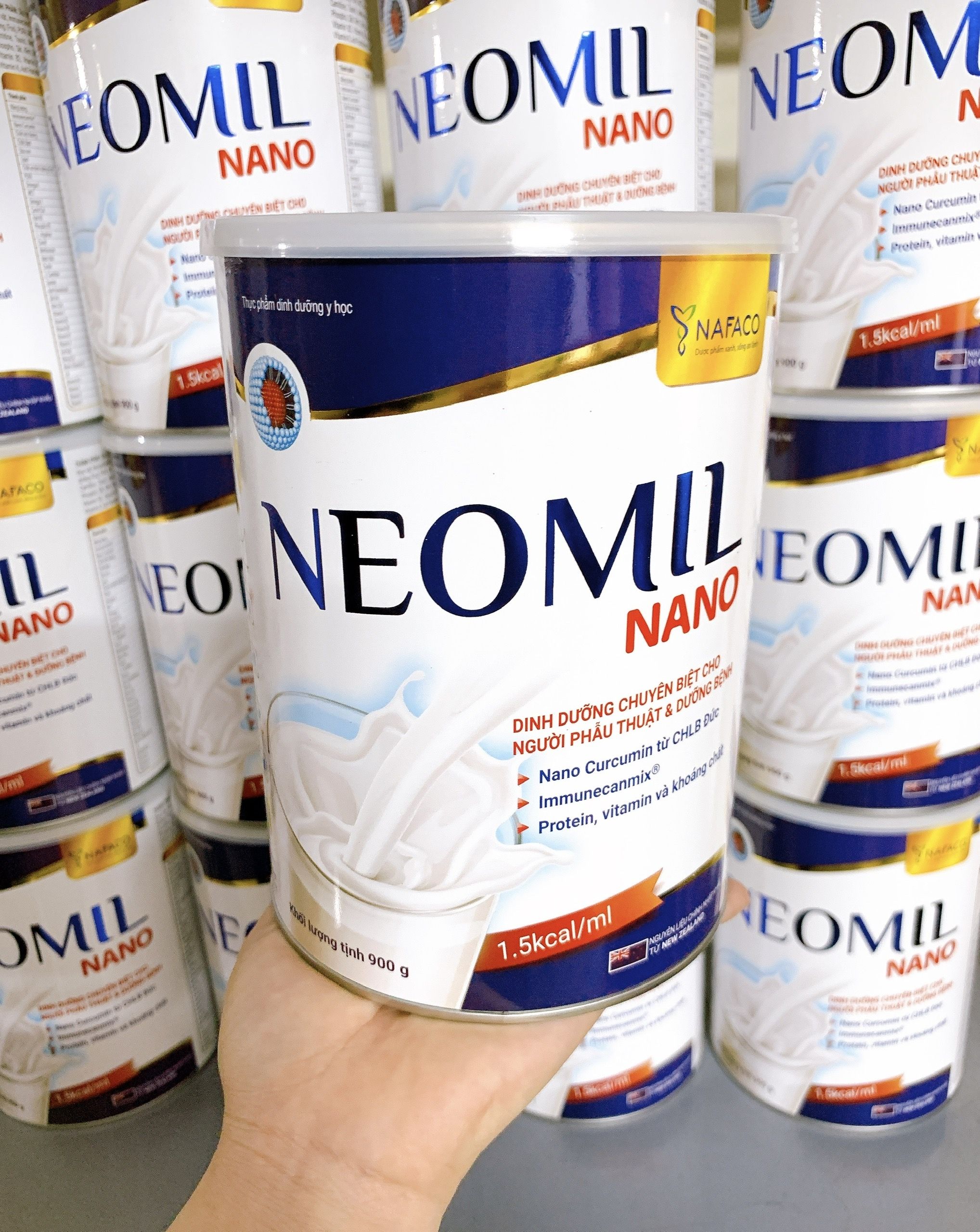 Sữa Neomil Nano 900g | Dinh Dưỡng Cho Người Ốm Bệnh, Phẫu Thuật, Ung Thư, Mẹ Bầu Sau Sinh | Mua Sữa Neomil Chính Hãng Công Ty, Giá Tốt Nhất Tại Babivina