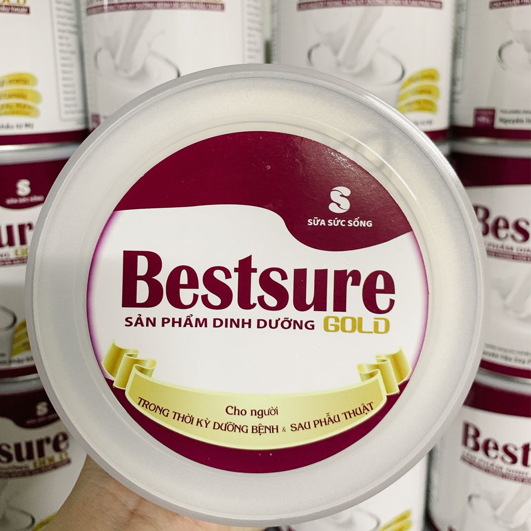 Sữa Bestsure Gold 900g, Dinh Dưỡng Người Cao Tuổi, Ốm Bệnh, Phẫu Thuật. Mua Sữa Bestsure Chính Hãng Công Ty Sữa Sức Sống, Giá Rẻ Tại Babivina