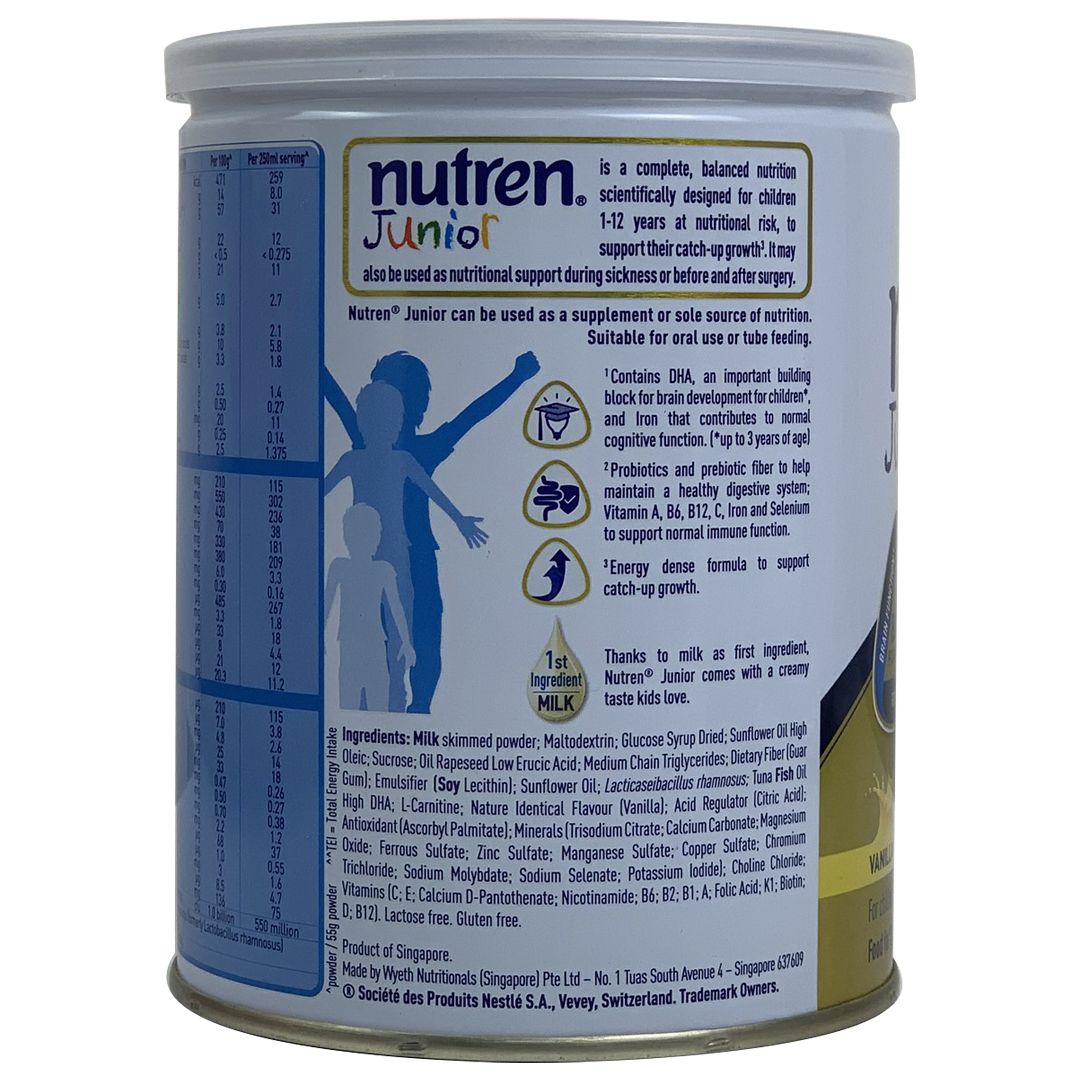 Sữa Nutren Junior 400g | Dinh Dưỡng Cho Trẻ Từ 1-10 Tuổi, Biếng Ăn, Suy Dinh Dưỡng, Thấp Còi, Tiêu Hóa Kém, Tăng Cân Vượt Trội | Mua Nutren Junior Chính Hãng Nestle, Giá Rẻ Nhất Tại Babivina